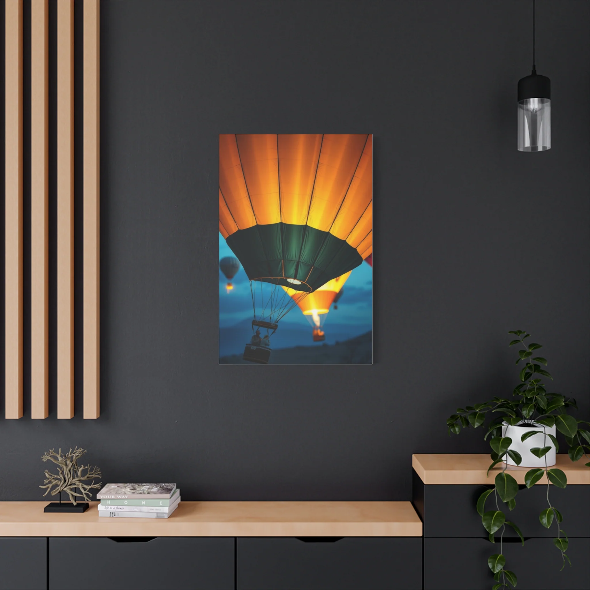 Collection Hot Air Balloon Art Art Wall Art & Canvas Print - Image 10