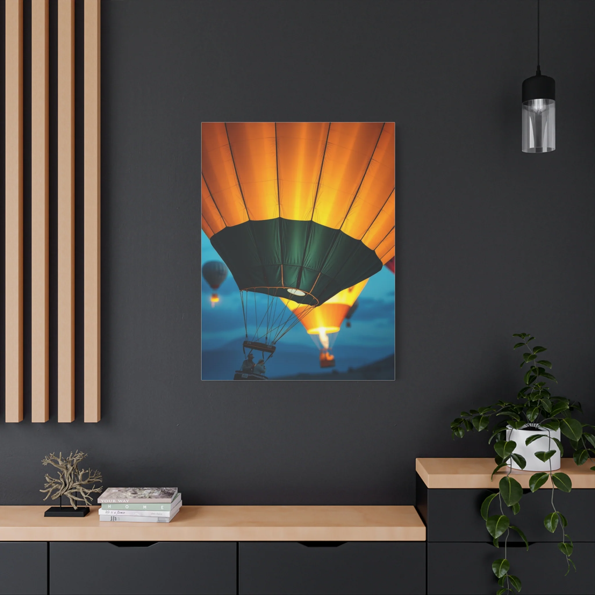 Collection Hot Air Balloon Art Art Wall Art & Canvas Print - Image 13