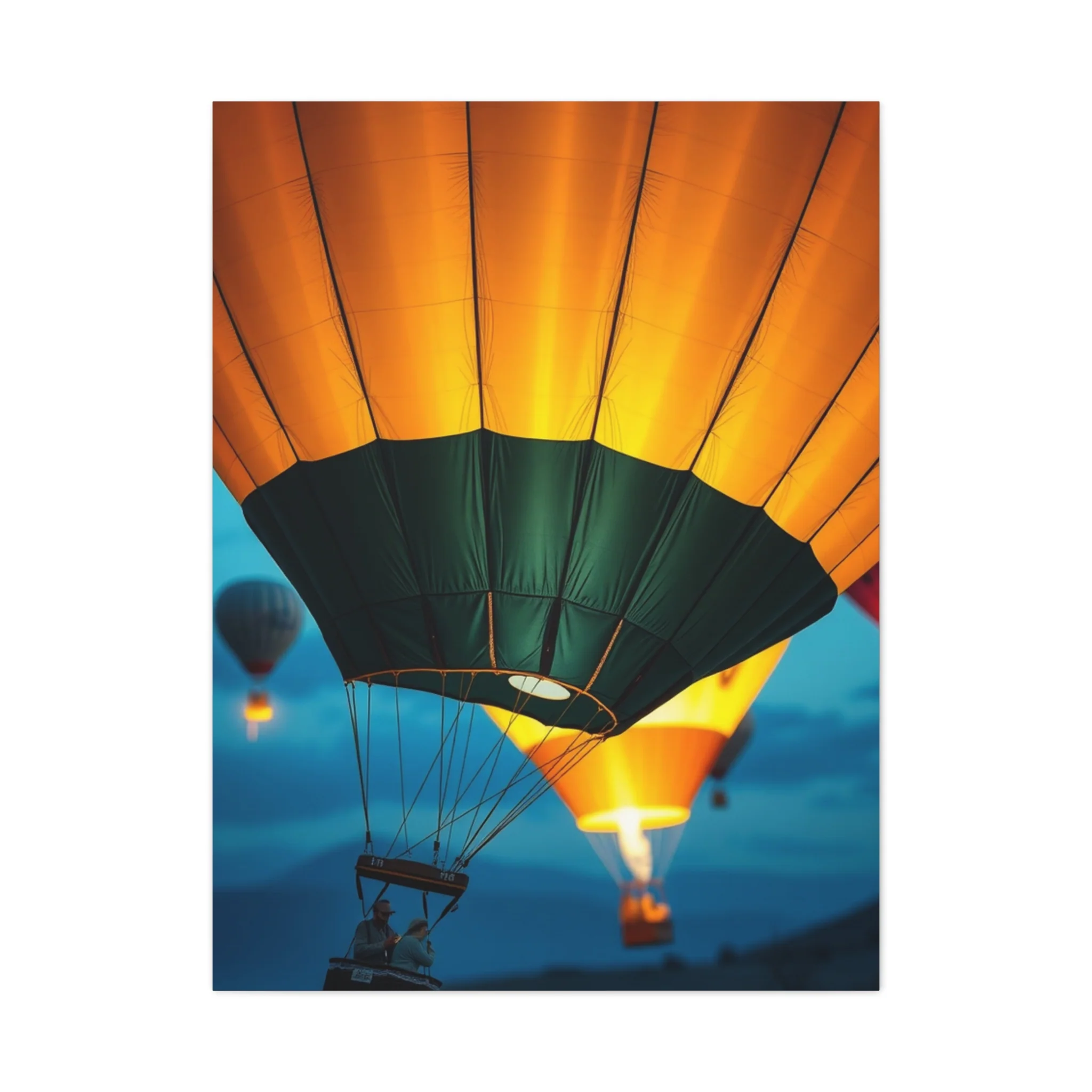 Collection Hot Air Balloon Art Art Wall Art & Canvas Print - Image 3