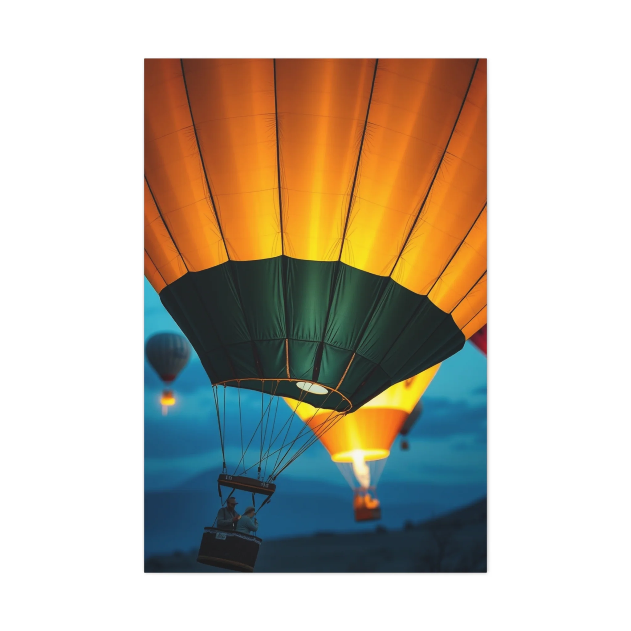 Collection Hot Air Balloon Art Art Wall Art & Canvas Print - Image 4