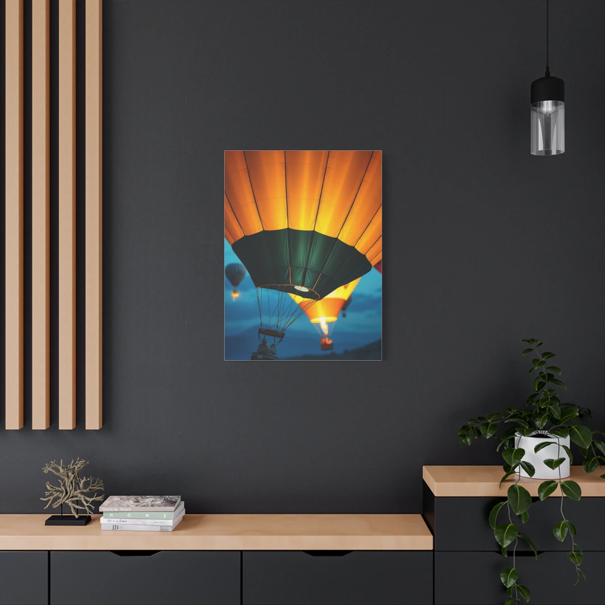 Collection Hot Air Balloon Art Art Wall Art & Canvas Print - Image 7
