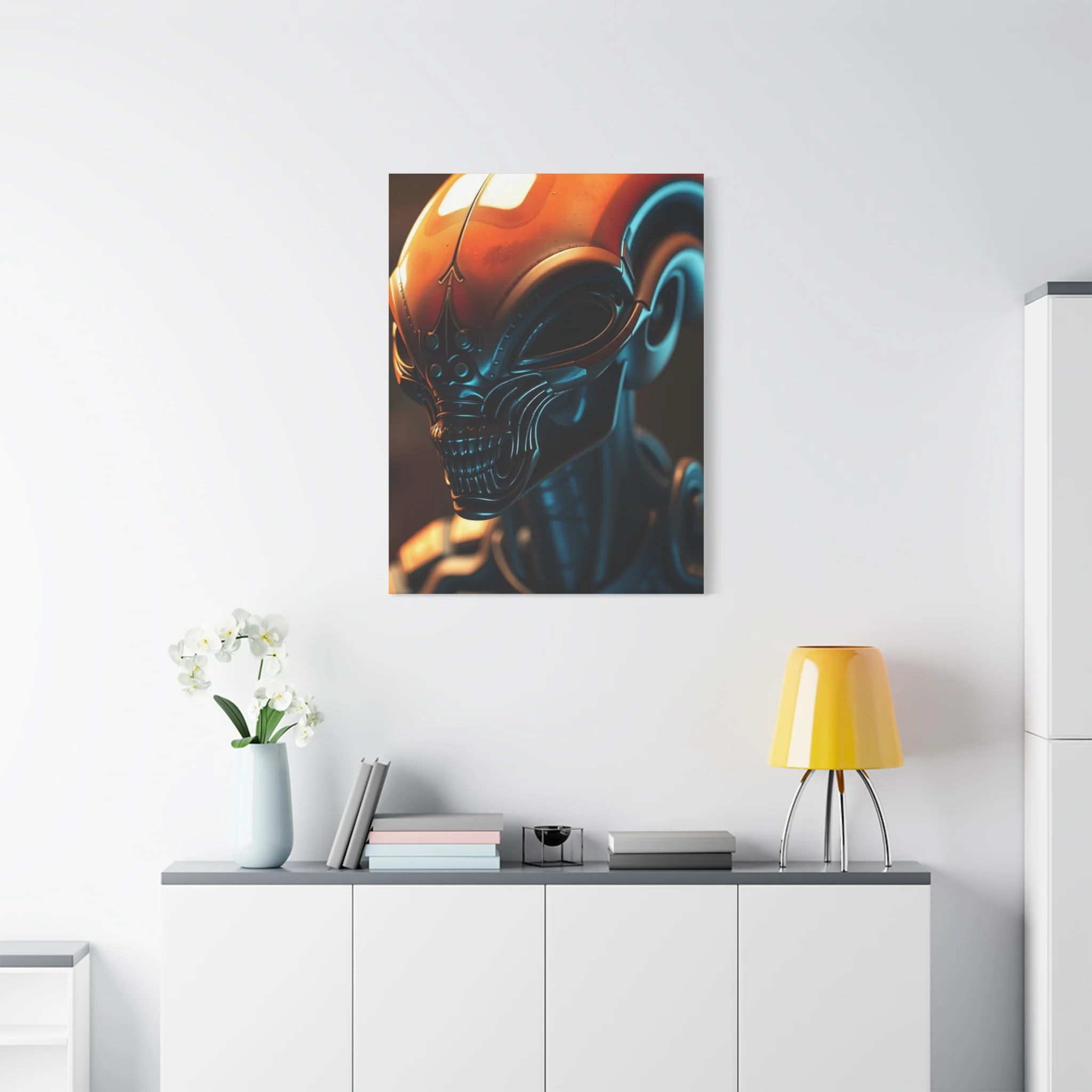 Elite Alien Art Vision Wall Art & Canvas Print - Image 12