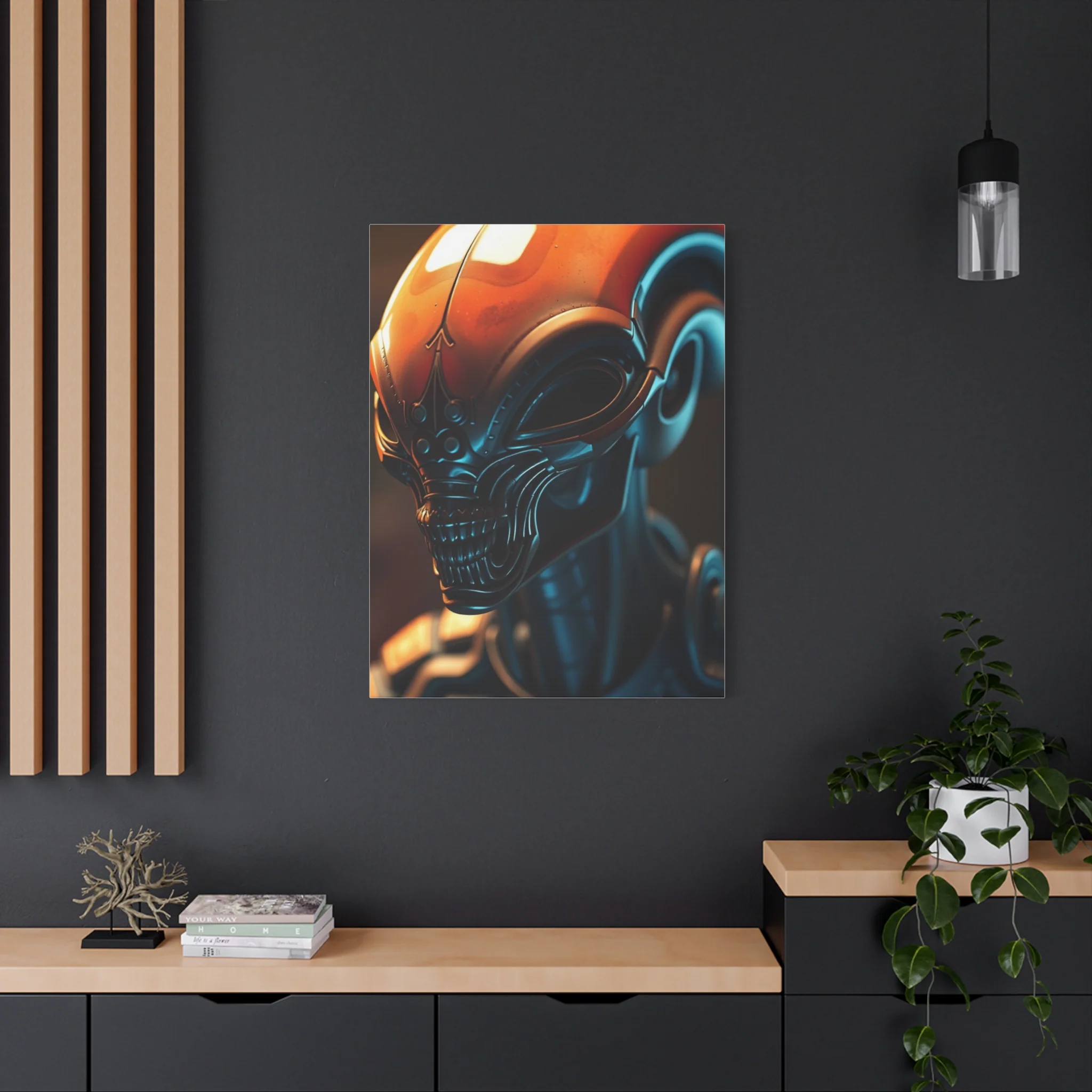 Elite Alien Art Vision Wall Art & Canvas Print - Image 13
