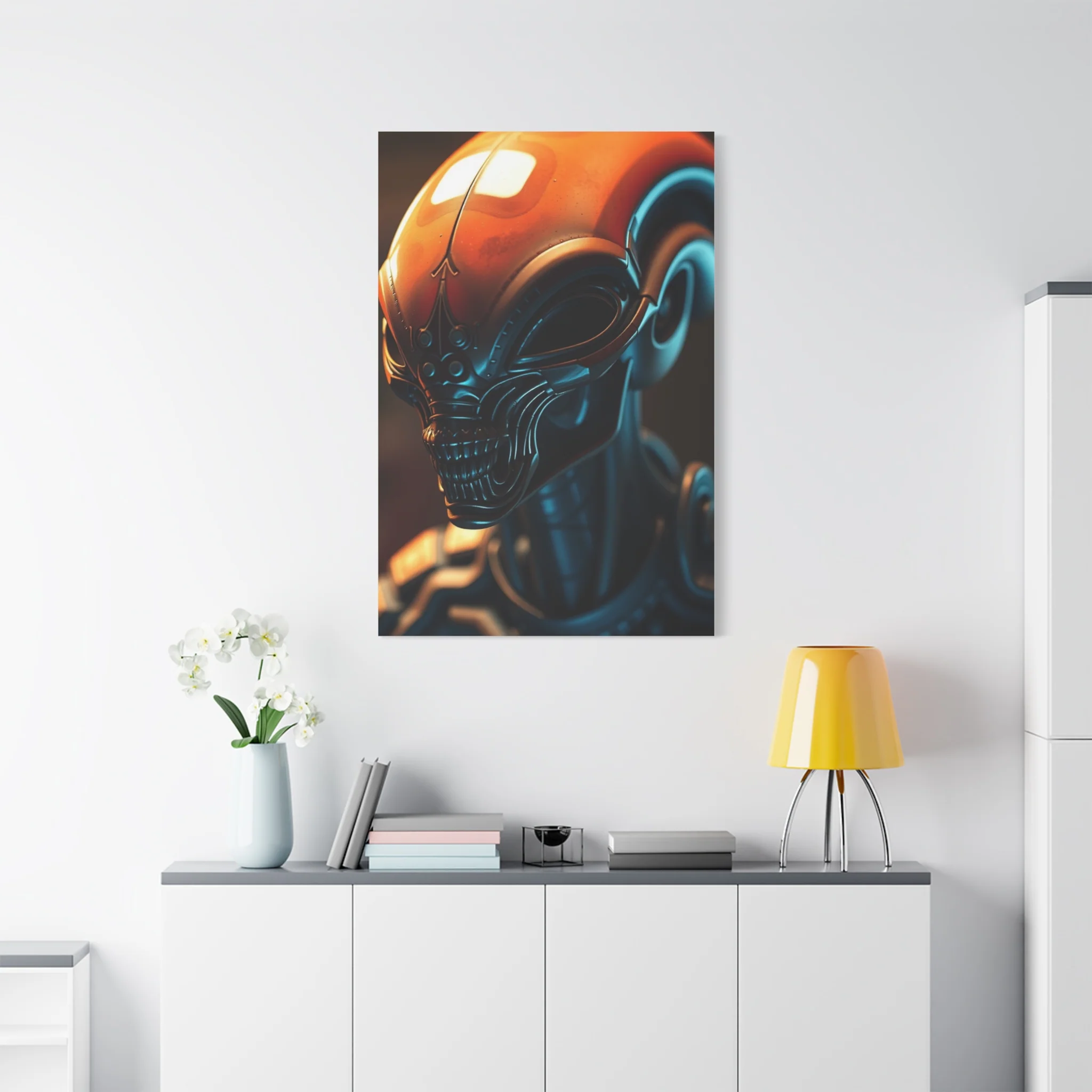 Elite Alien Art Vision Wall Art & Canvas Print - Image 15