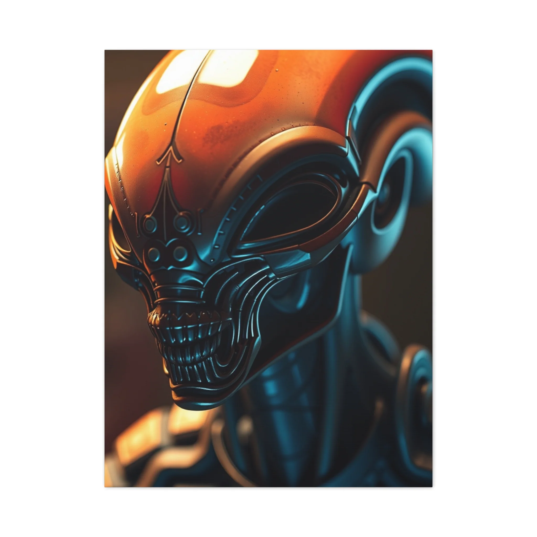 Elite Alien Art Vision Wall Art & Canvas Print - Image 3
