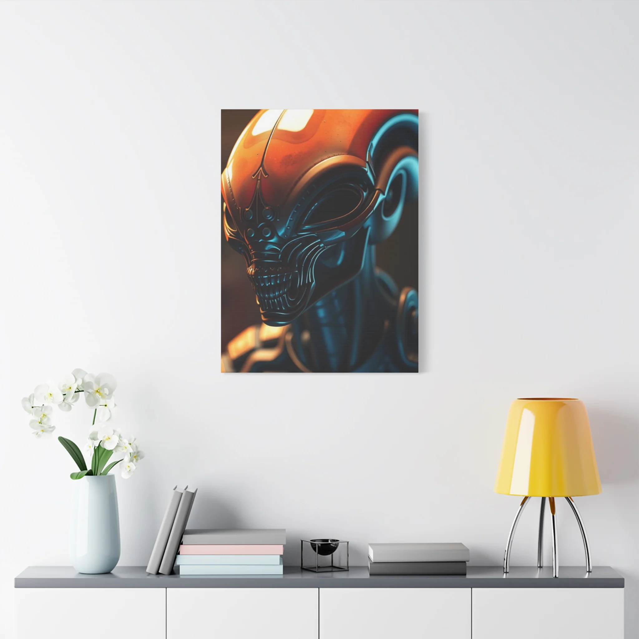 Elite Alien Art Vision Wall Art & Canvas Print - Image 6