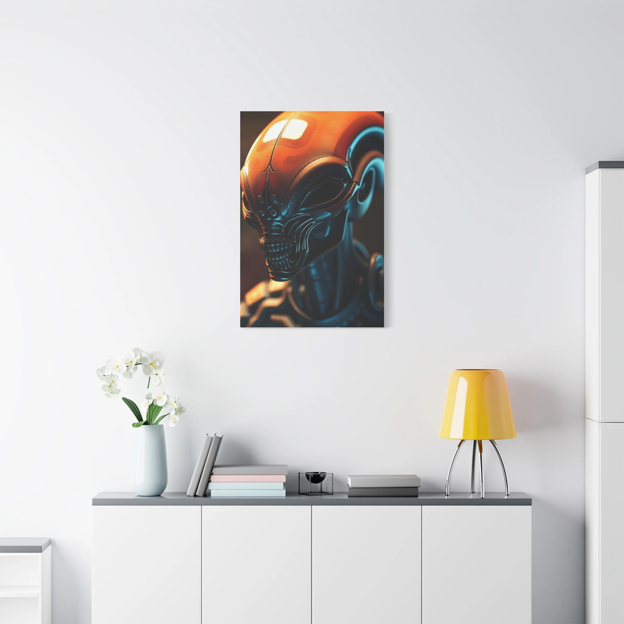 Elite Alien Art Vision Wall Art & Canvas Print - Image 9