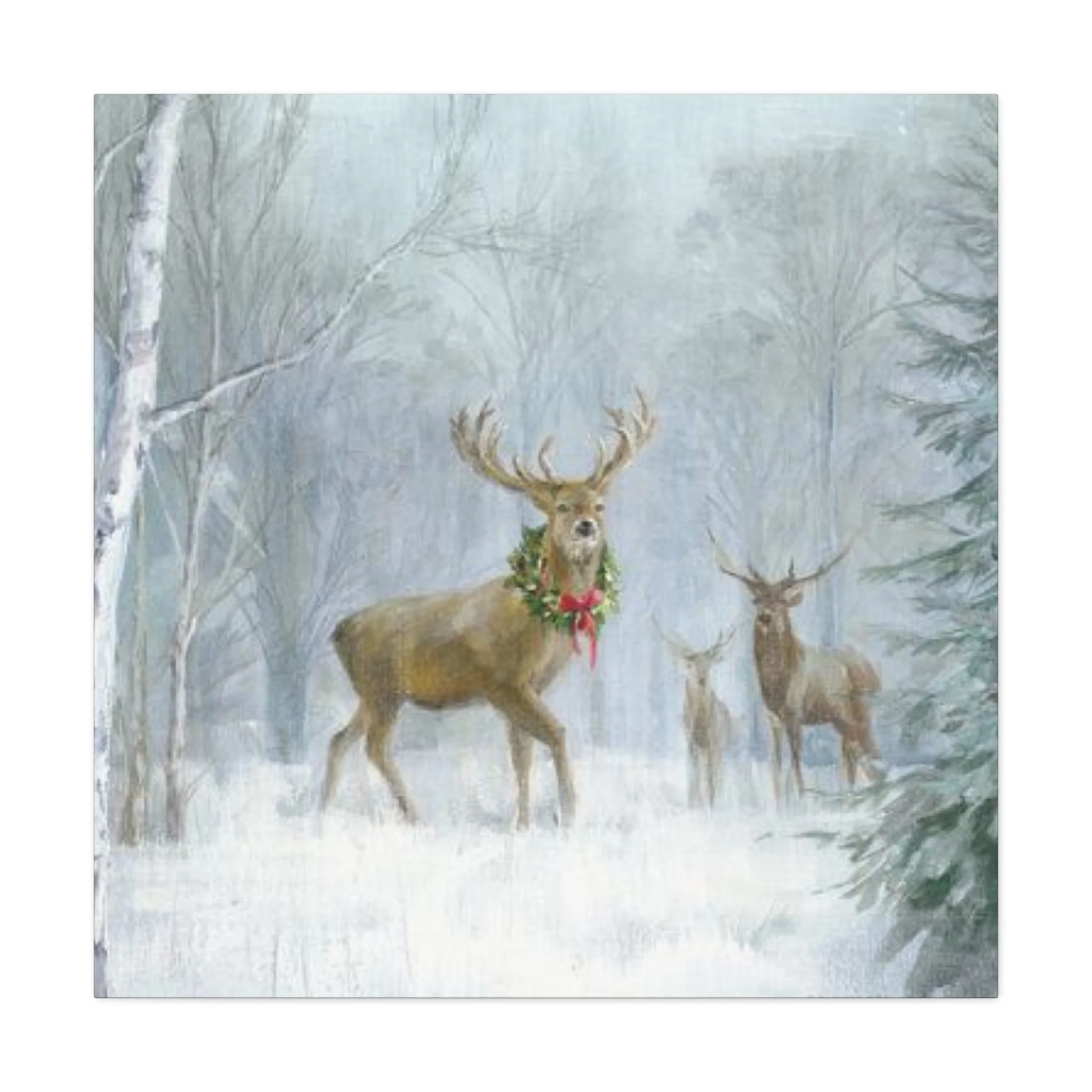 Family of Reindeer Wall Art & Canvas Prints - Image 4