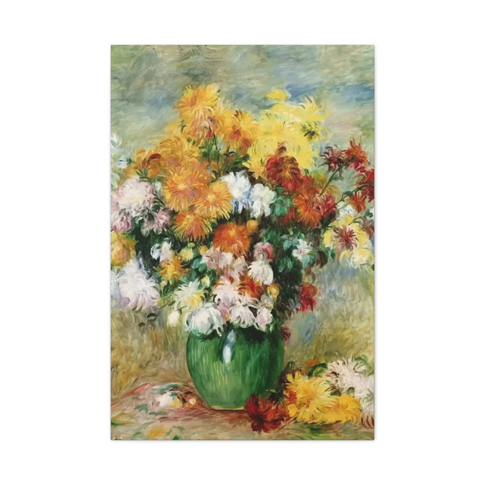 Beautiful Flowers With Vase Wall Art & Canvas Prints - Image 3