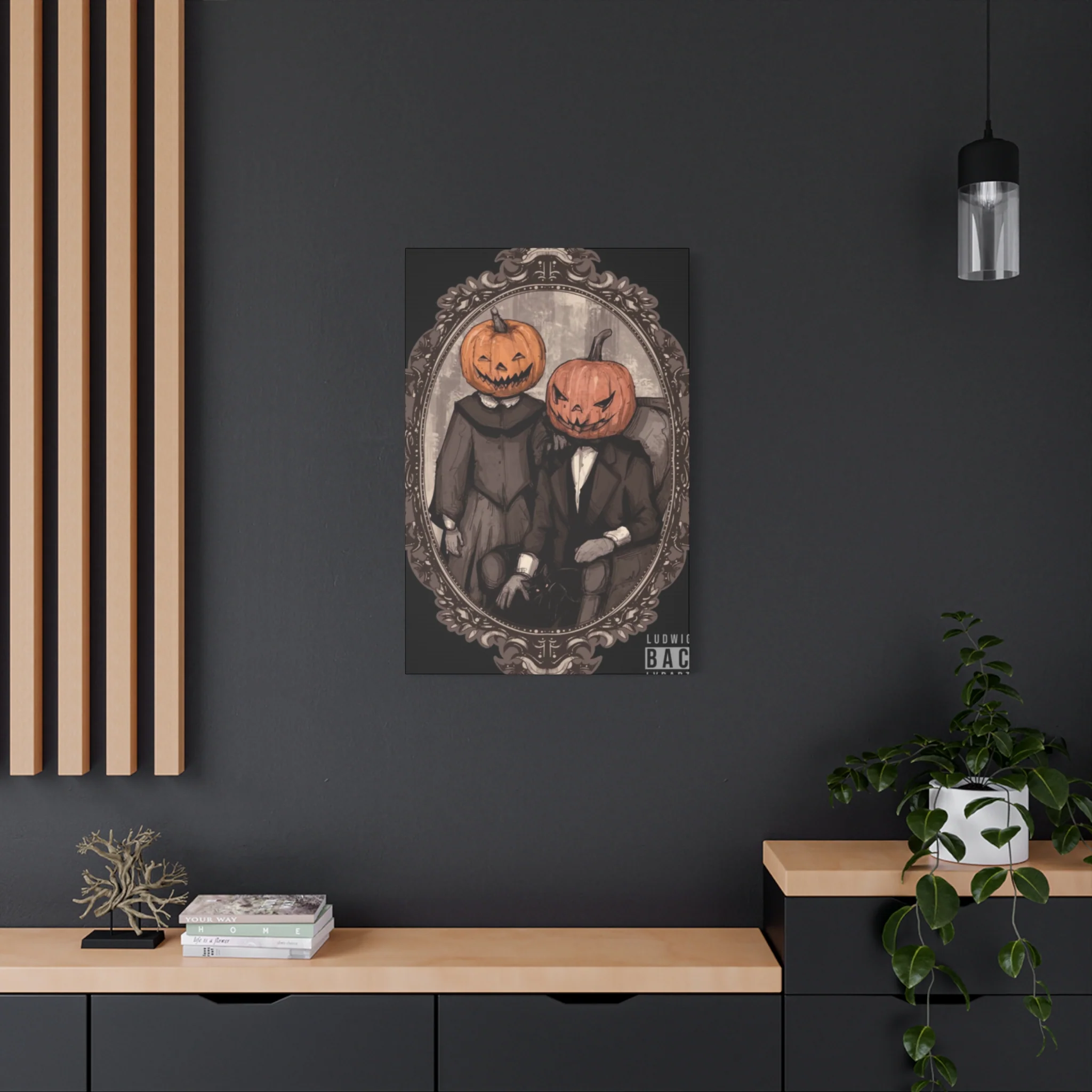 Halloween Couple Wall Art & Canvas Prints - Image 10