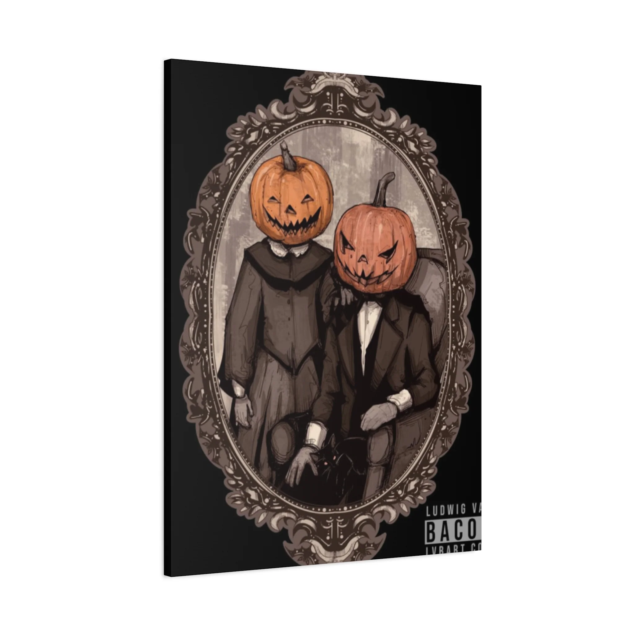 Halloween Couple Wall Art & Canvas Prints - Image 11