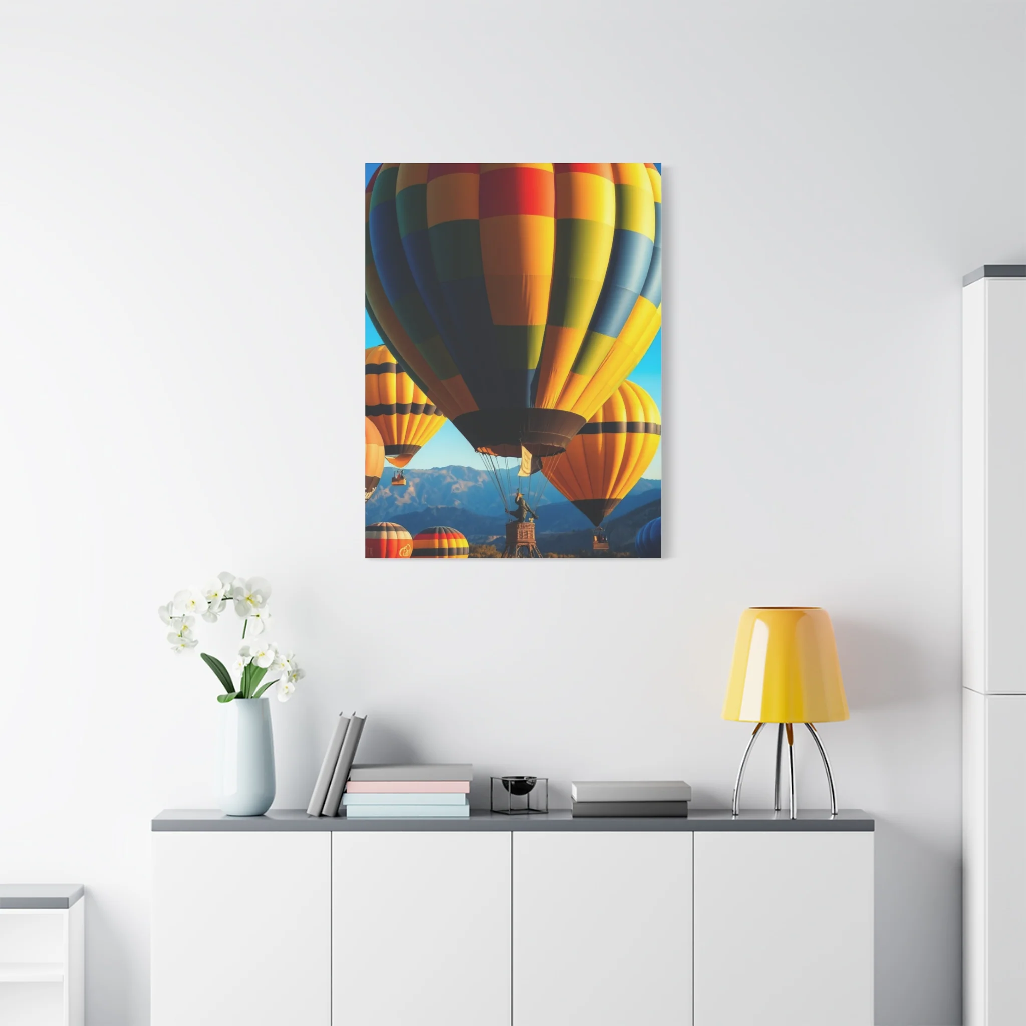 Hot Air Balloon Art Luxury Canvas Wall Art & Canvas Print - Image 12
