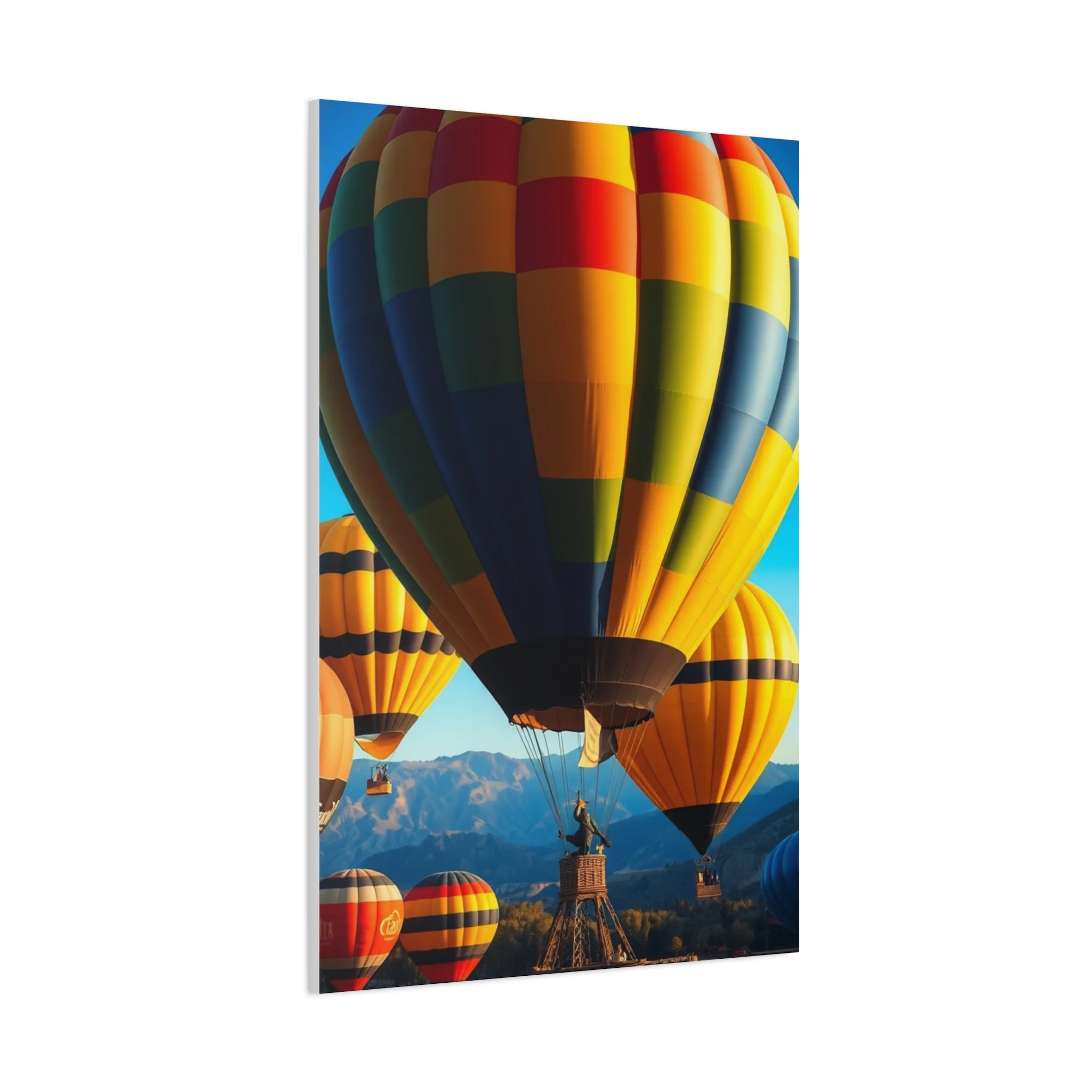 Hot Air Balloon Art Luxury Canvas Wall Art & Canvas Print - Image 14