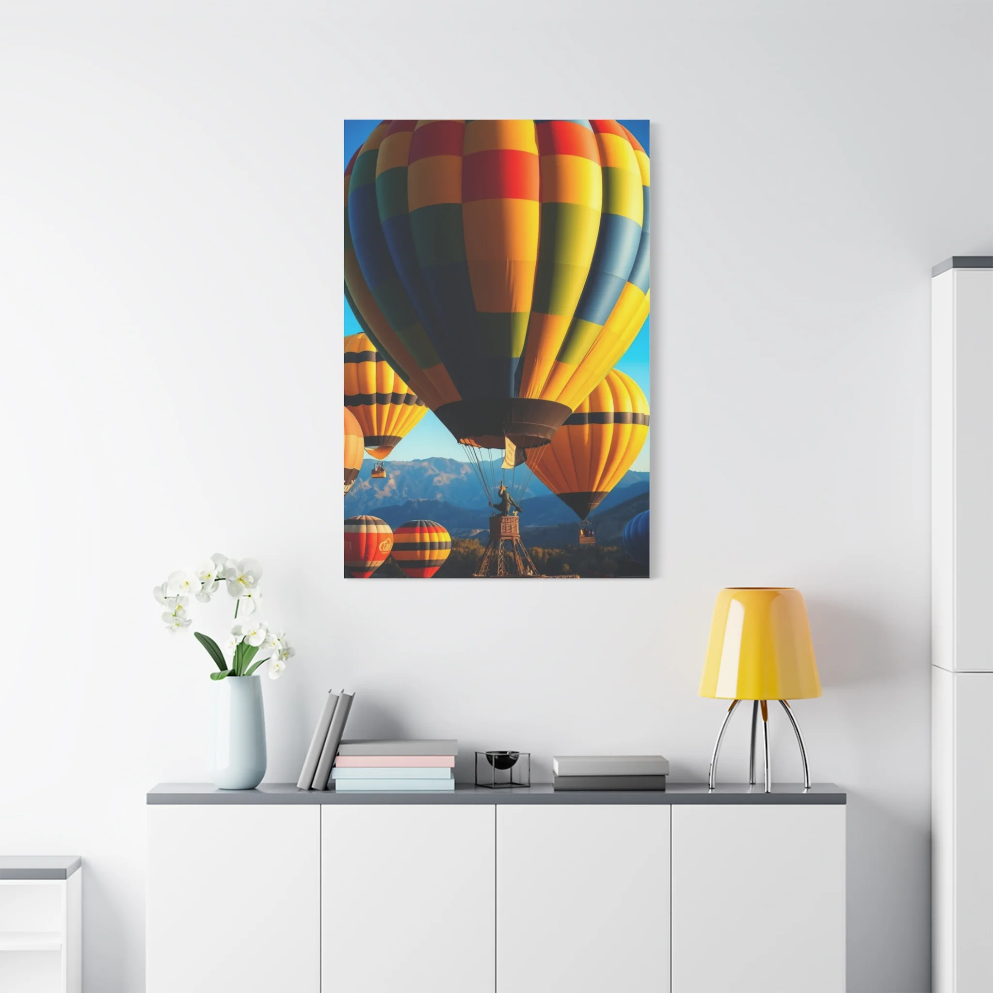 Hot Air Balloon Art Luxury Canvas Wall Art & Canvas Print - Image 15