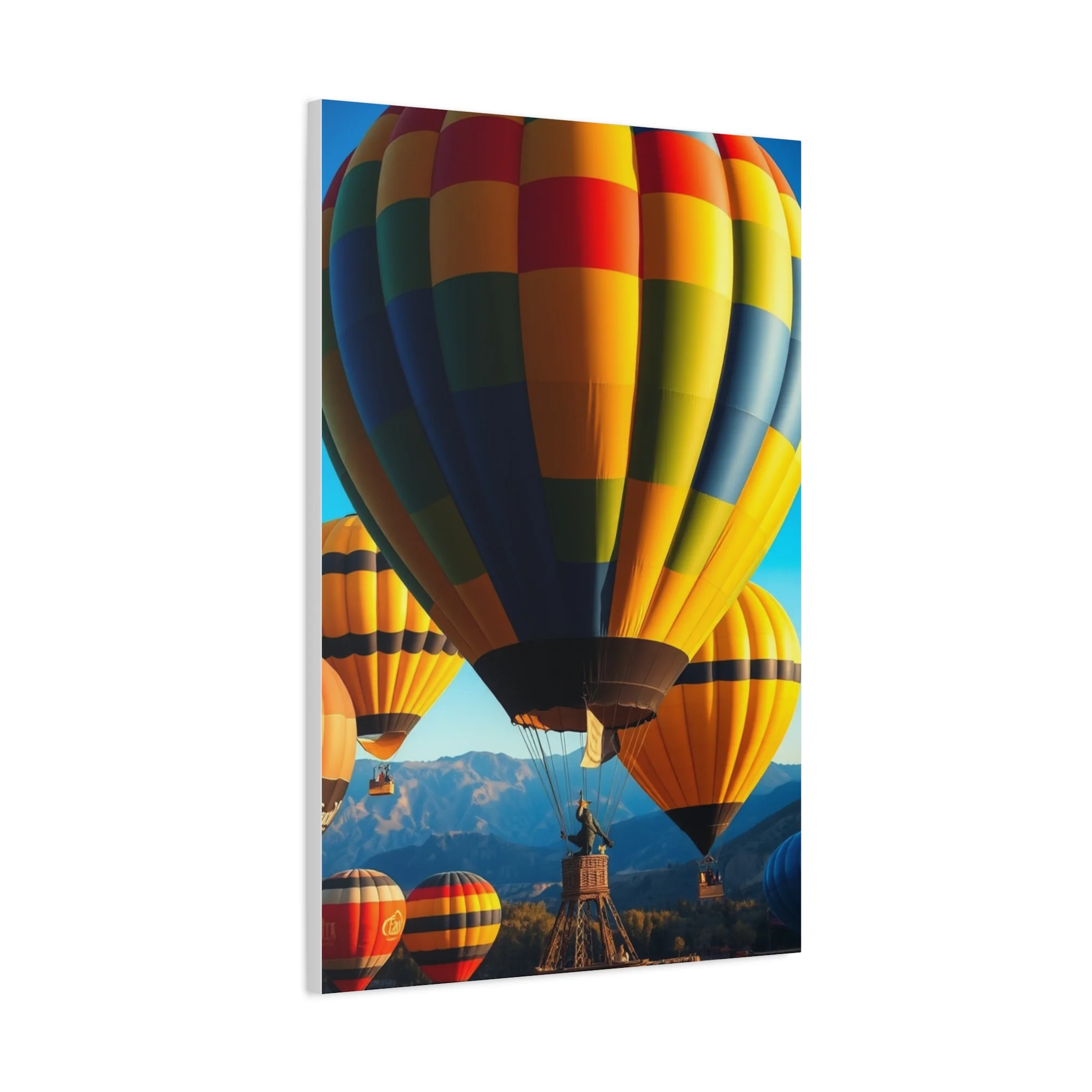Hot Air Balloon Art Luxury Canvas Wall Art & Canvas Print - Image 8