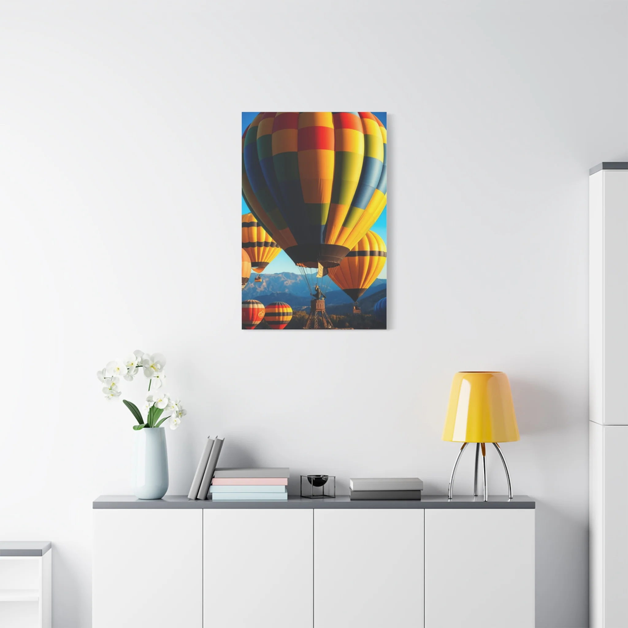 Hot Air Balloon Art Luxury Canvas Wall Art & Canvas Print - Image 9