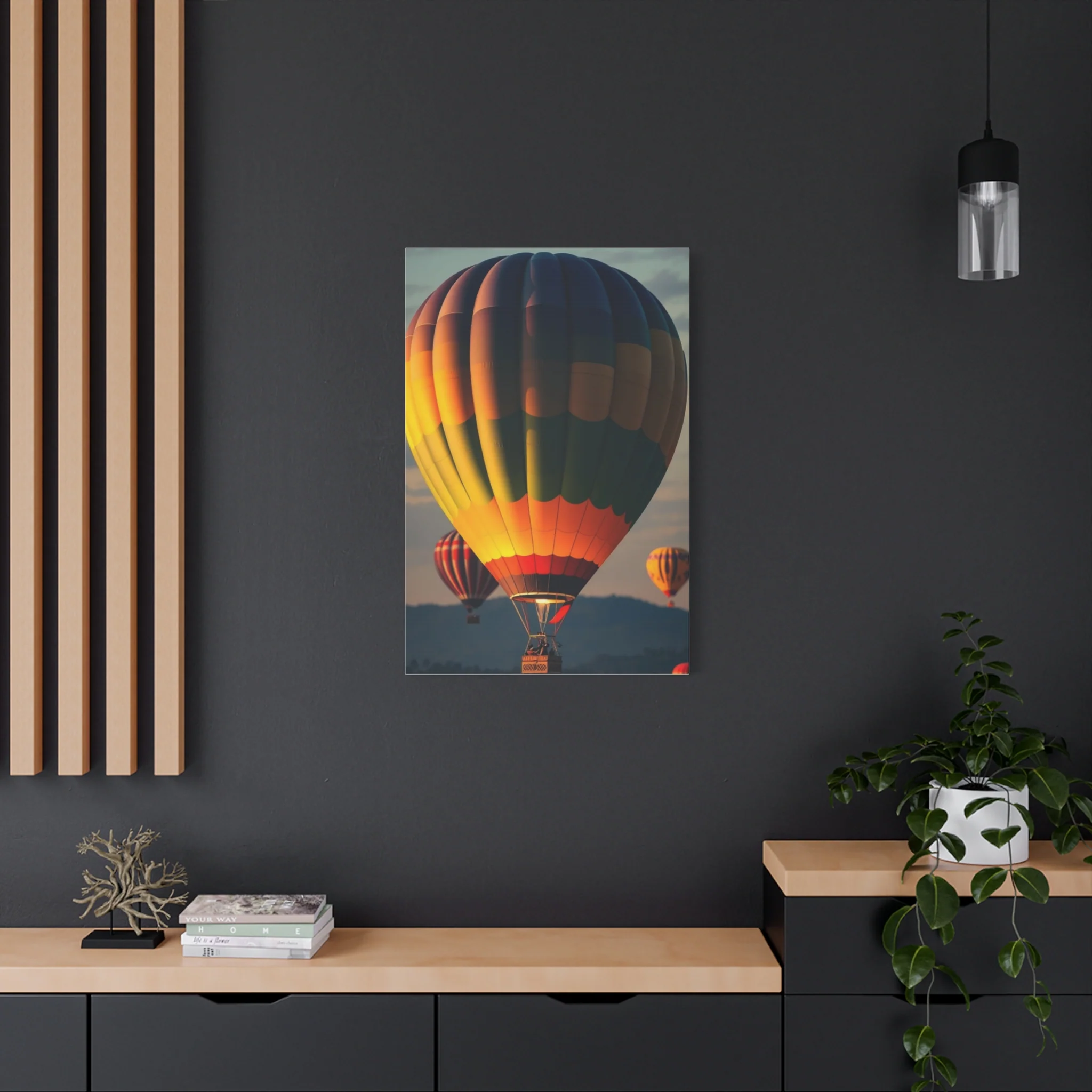 Hot Air Balloon Art Refined Canvas Wall Art & Canvas Print - Image 10