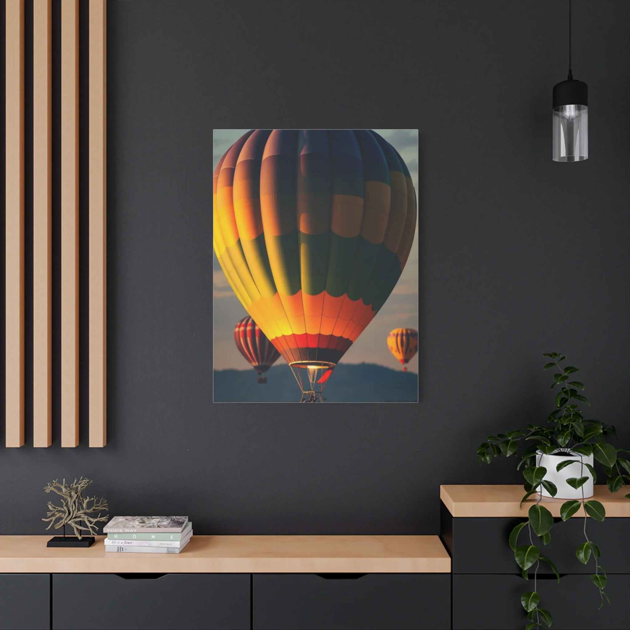 Hot Air Balloon Art Refined Canvas Wall Art & Canvas Print - Image 13