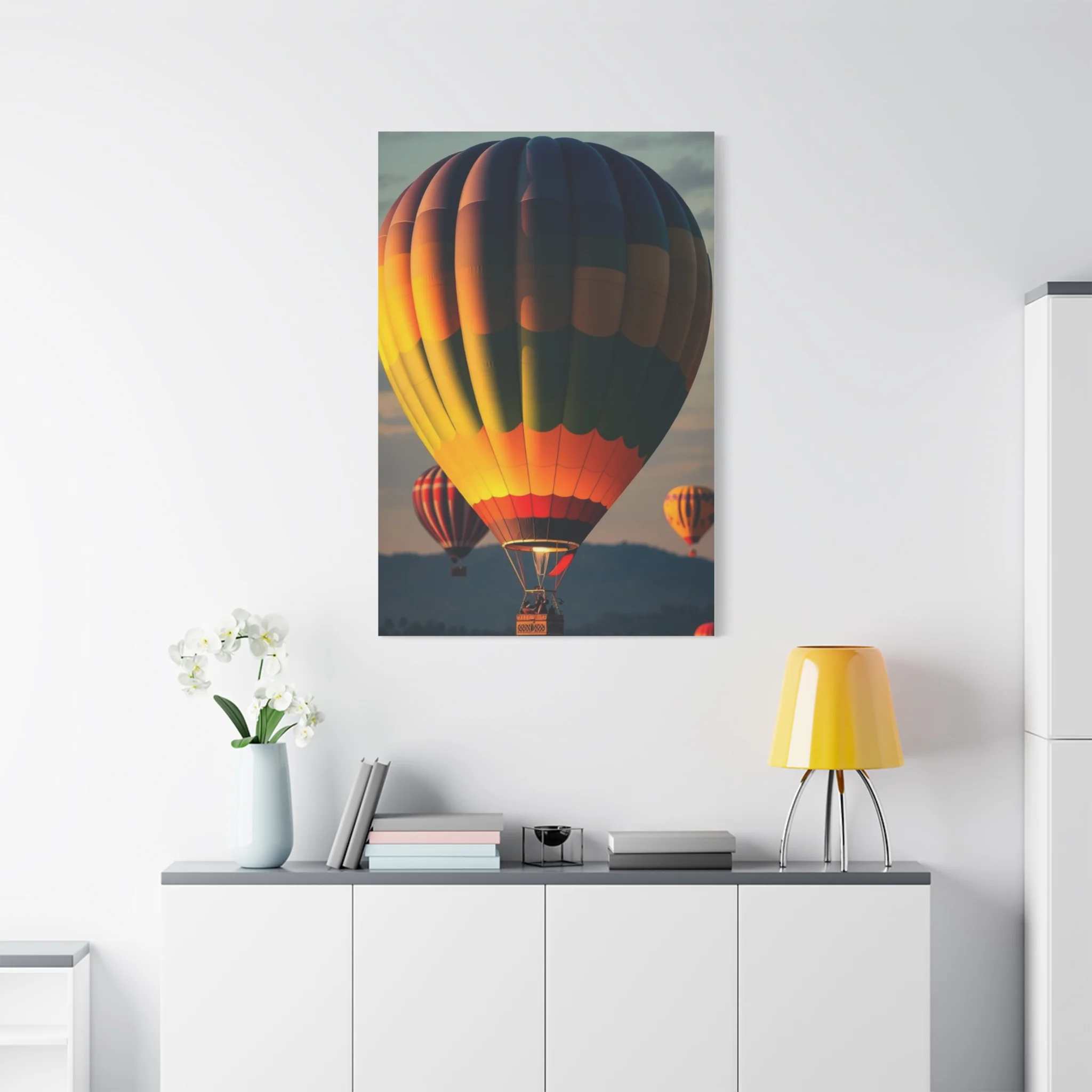 Hot Air Balloon Art Refined Canvas Wall Art & Canvas Print - Image 15