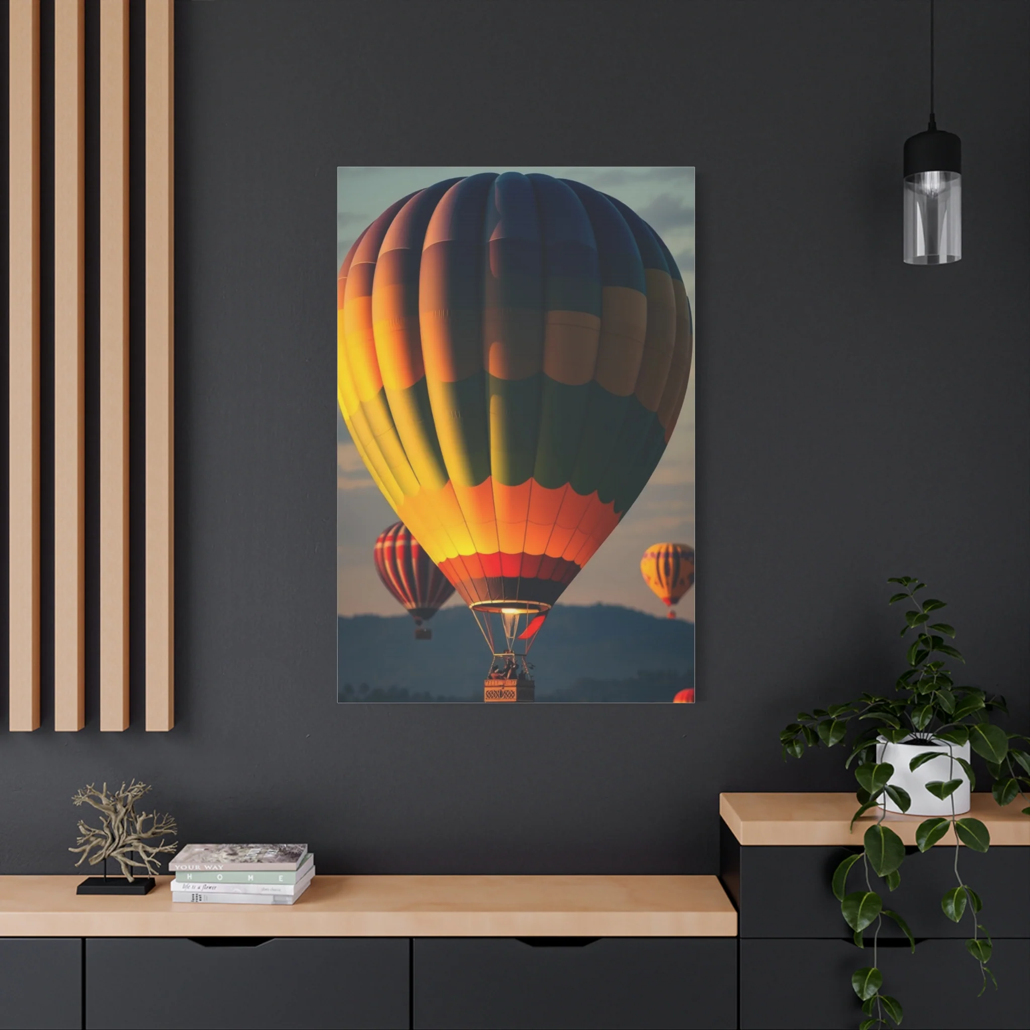 Hot Air Balloon Art Refined Canvas Wall Art & Canvas Print - Image 16