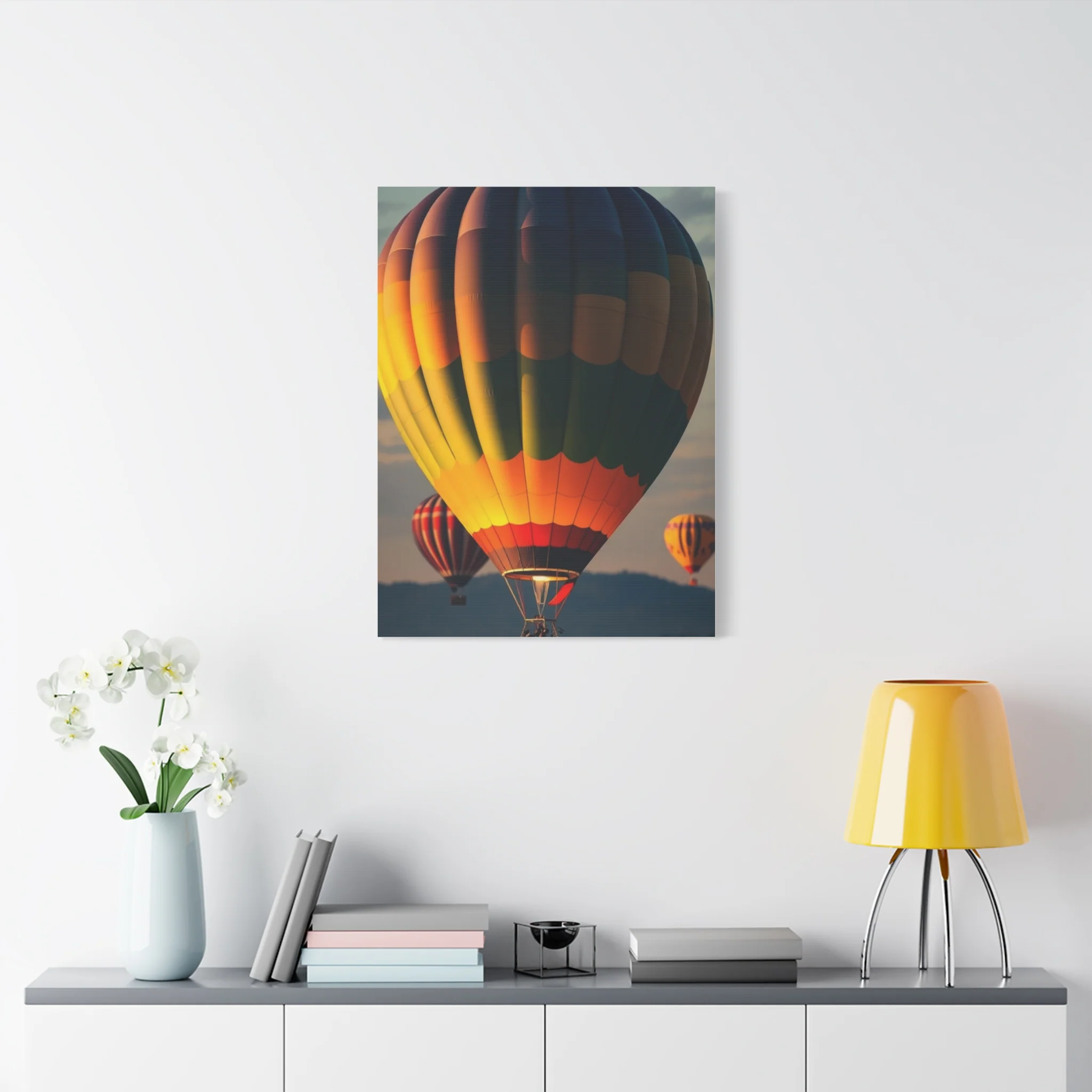 Hot Air Balloon Art Refined Canvas Wall Art & Canvas Print - Image 6