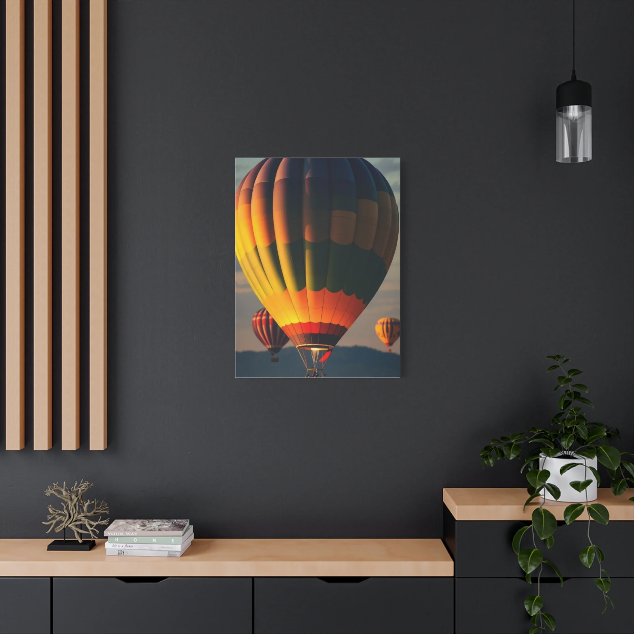 Hot Air Balloon Art Refined Canvas Wall Art & Canvas Print - Image 7