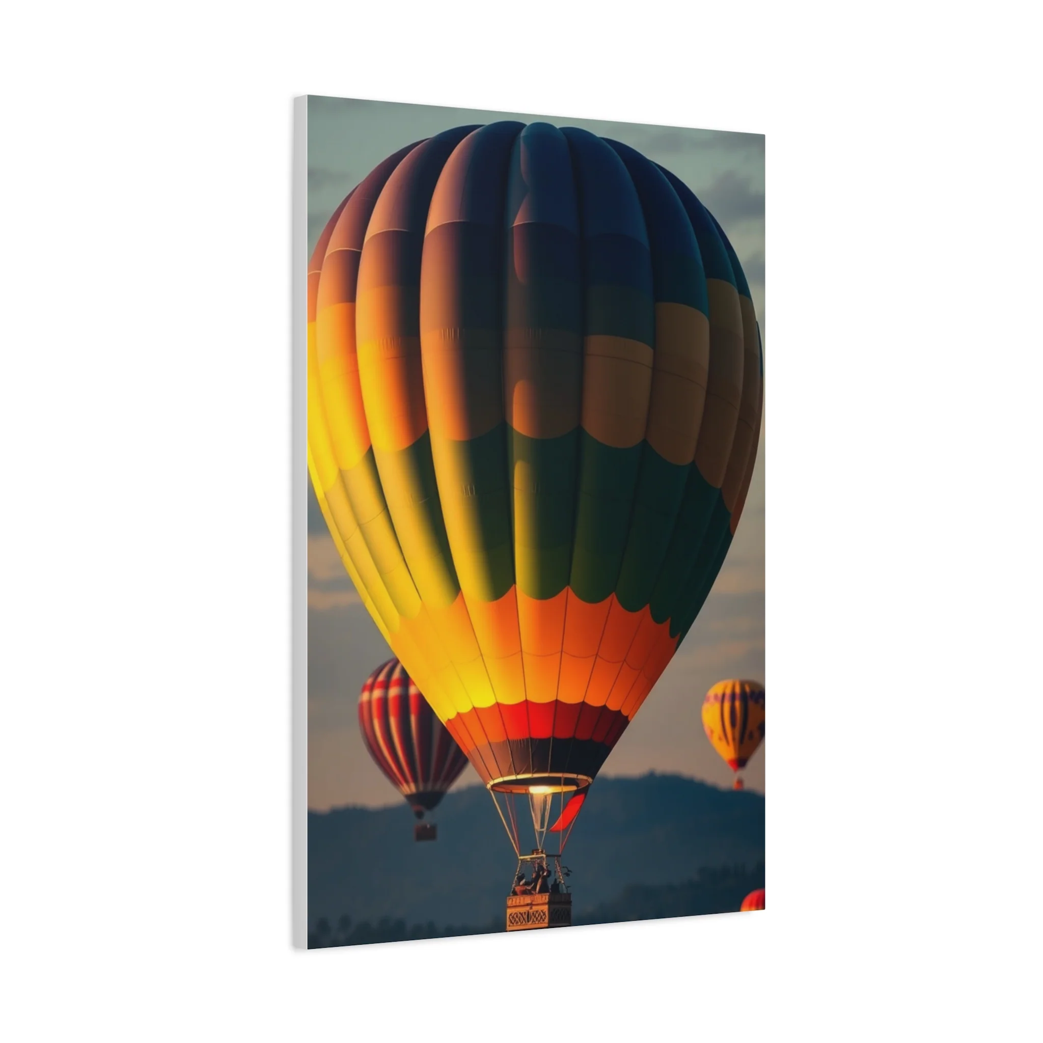 Hot Air Balloon Art Refined Canvas Wall Art & Canvas Print - Image 8
