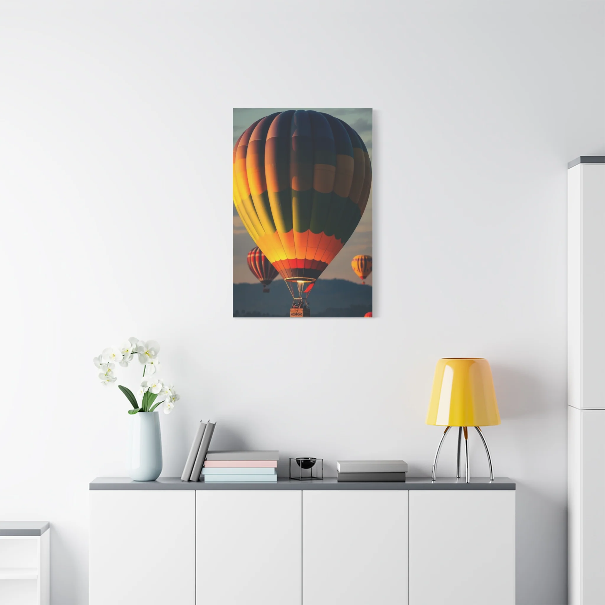 Hot Air Balloon Art Refined Canvas Wall Art & Canvas Print - Image 9