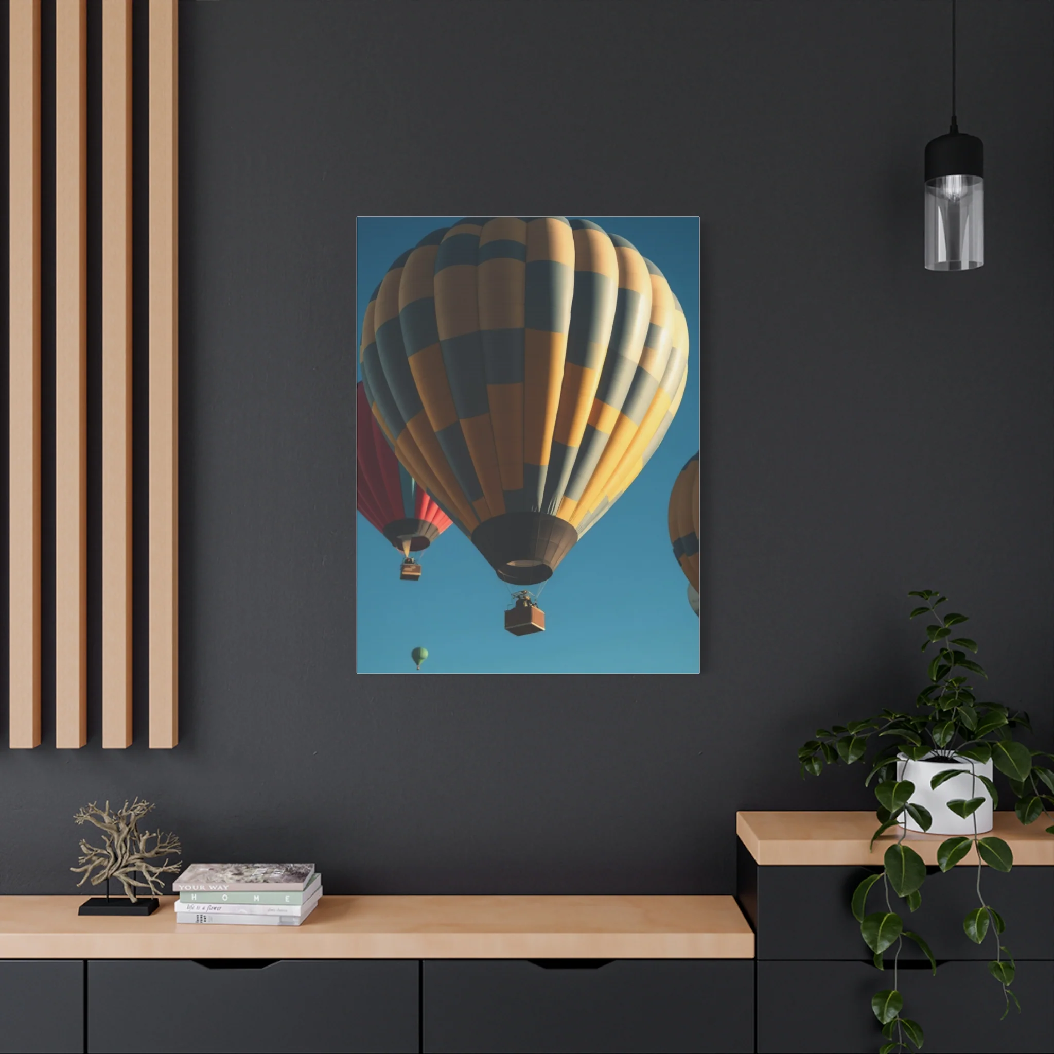 Hot Air Balloon Art Supreme Gallery Wall Art & Canvas Print - Image 13