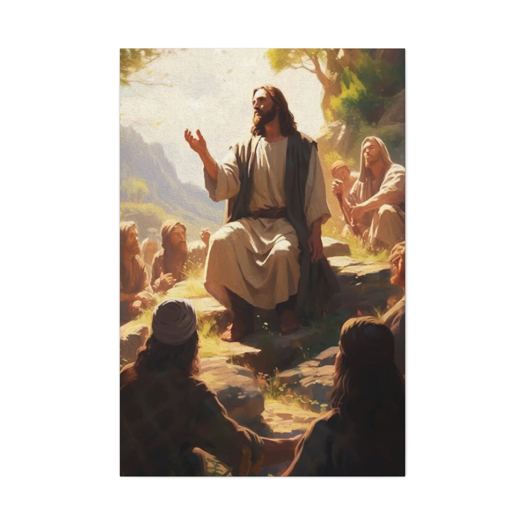 Jesus Talks Wall Art & Canvas Prints - Image 3