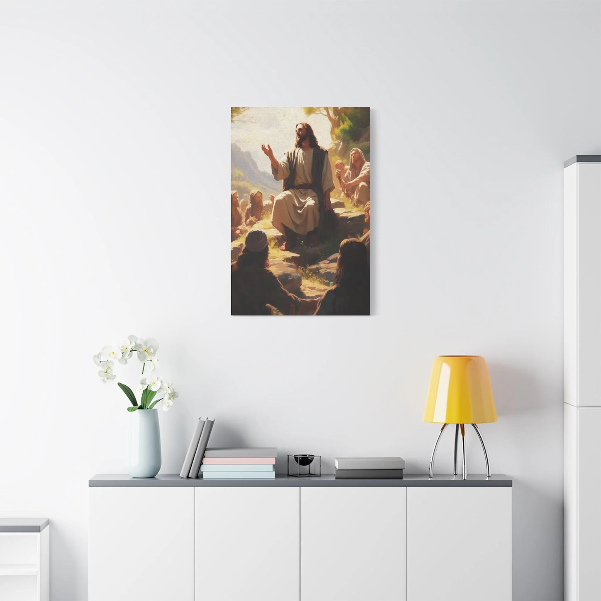 Jesus Talks Wall Art & Canvas Prints - Image 7