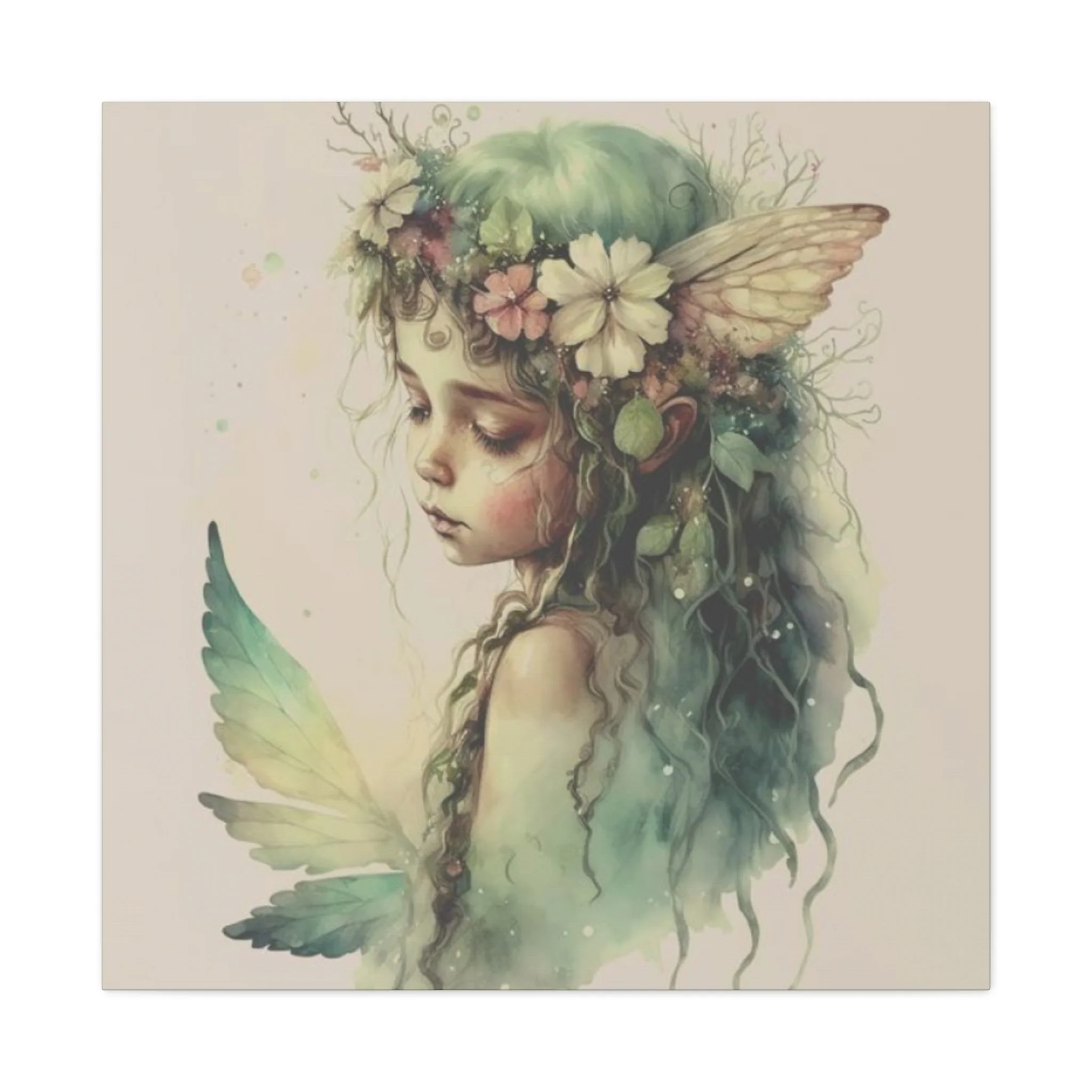 Little Angel Fairies Wall Art & Canvas Prints - Image 3