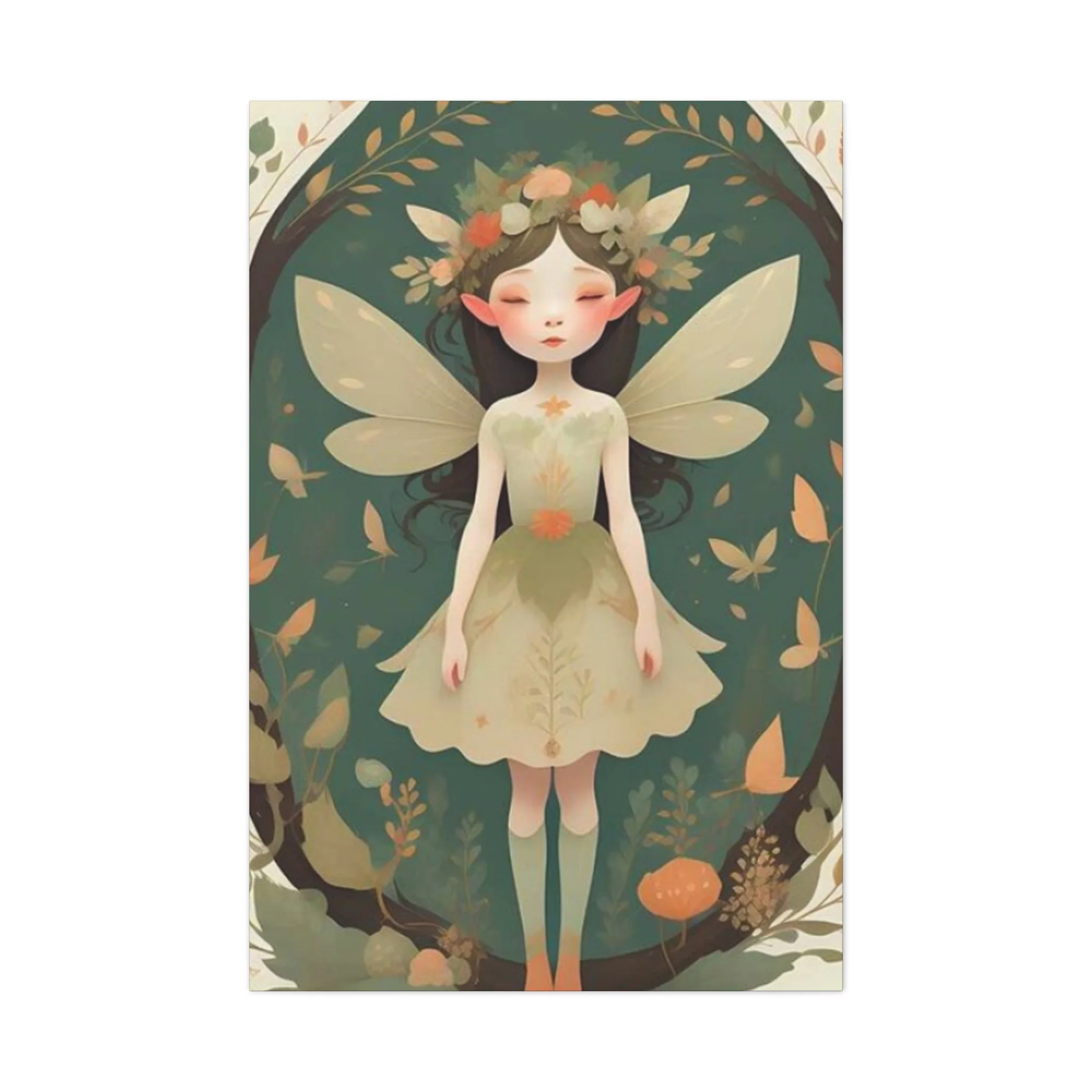 Little Angel Flower Fairies Wall Art & Canvas Prints - Image 4