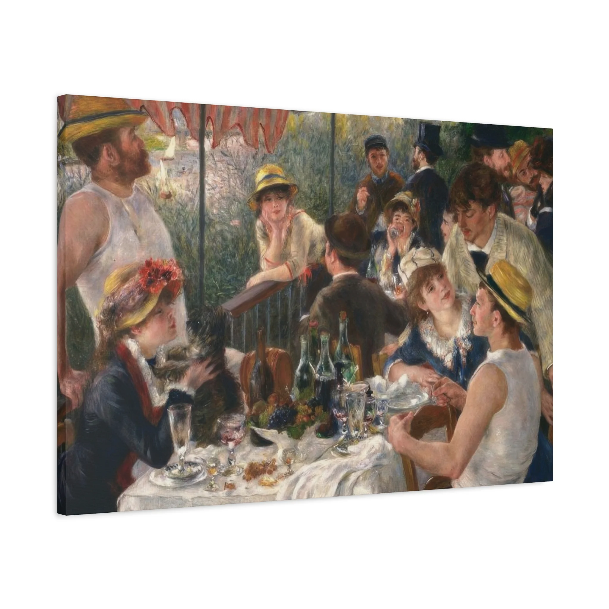 Luncheon Of The Boating Party Impression Wall Art & Canvas Prints - Image 11