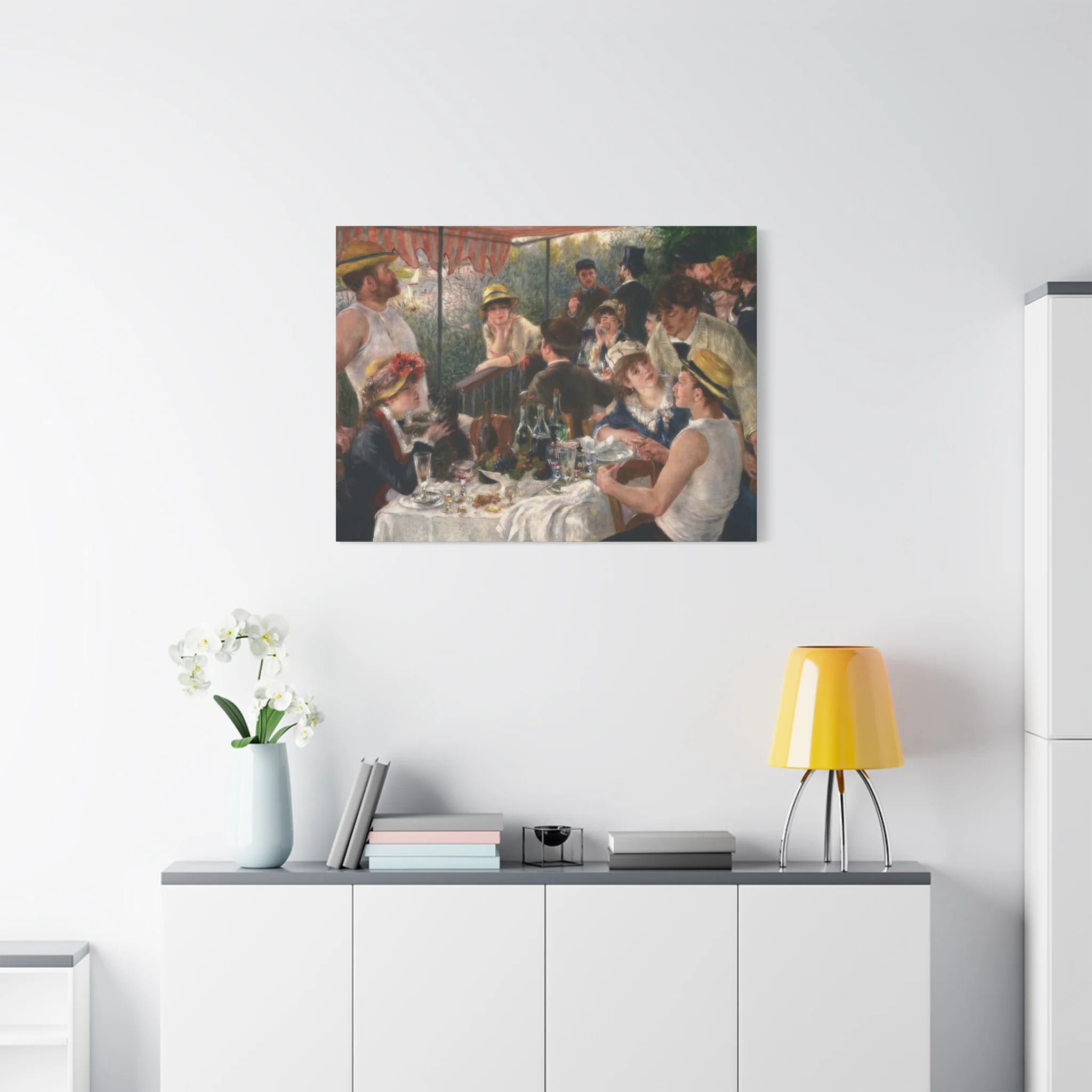 Luncheon Of The Boating Party Impression Wall Art & Canvas Prints - Image 15