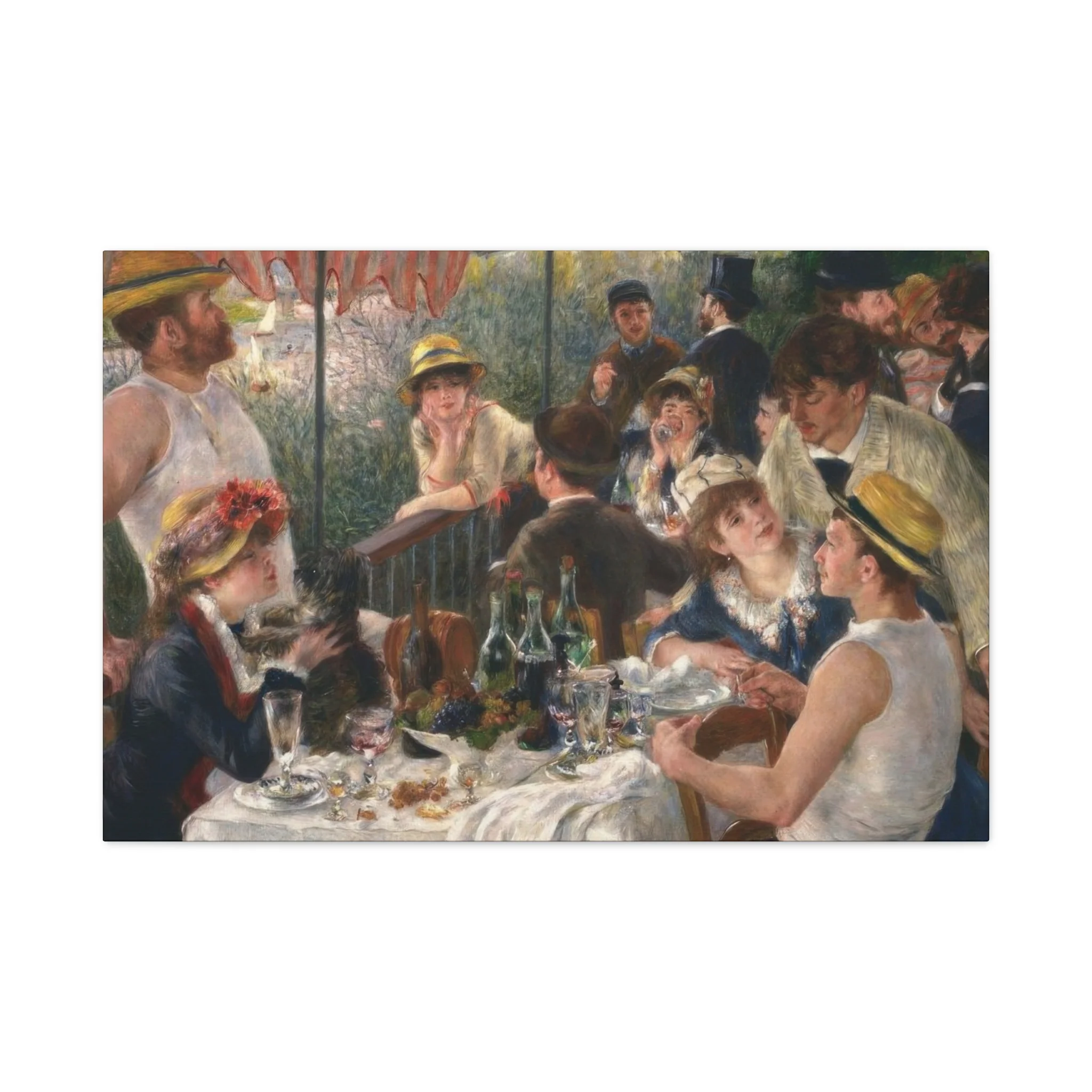 Luncheon Of The Boating Party Impression Wall Art & Canvas Prints - Image 3