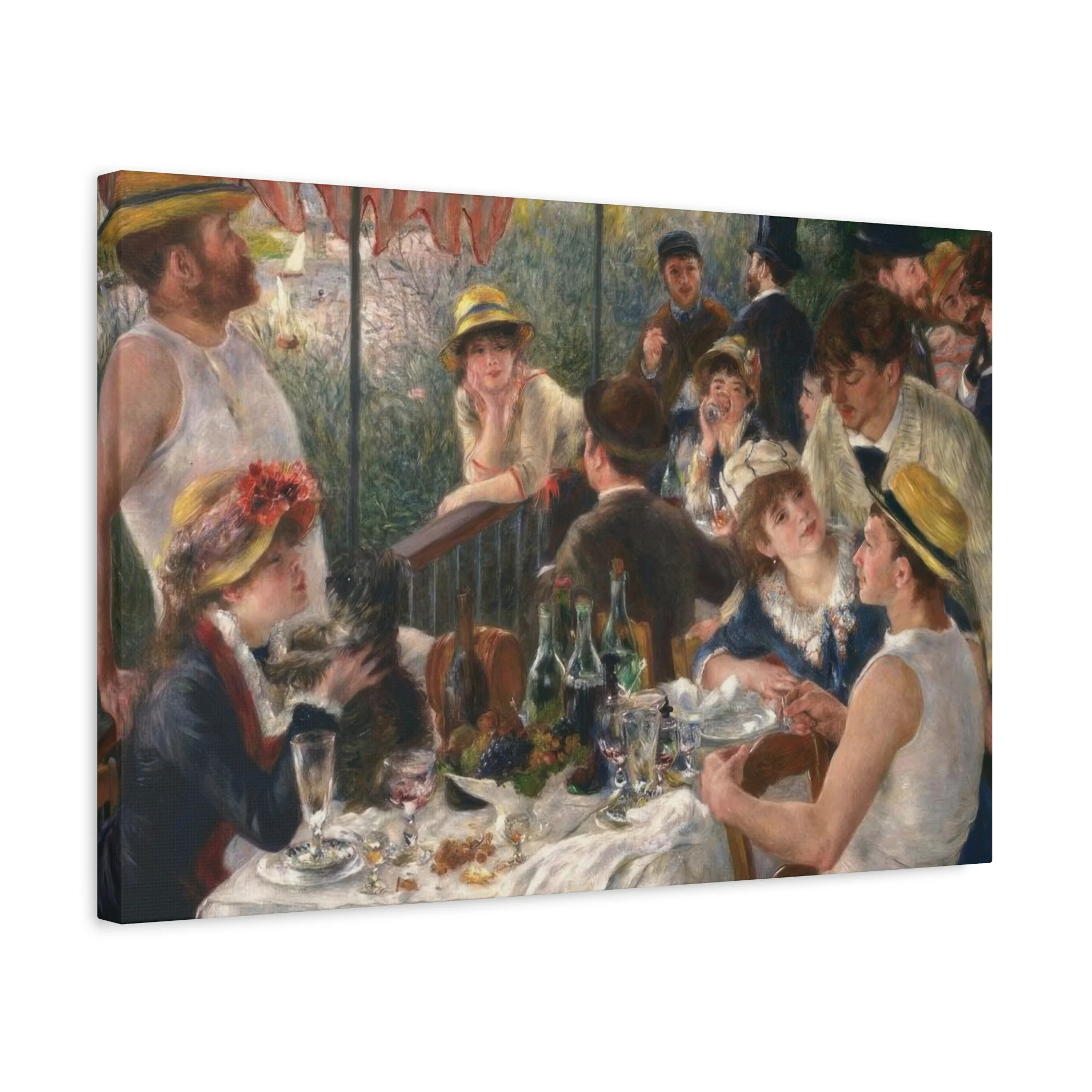 Luncheon Of The Boating Party Impression Wall Art & Canvas Prints - Image 5