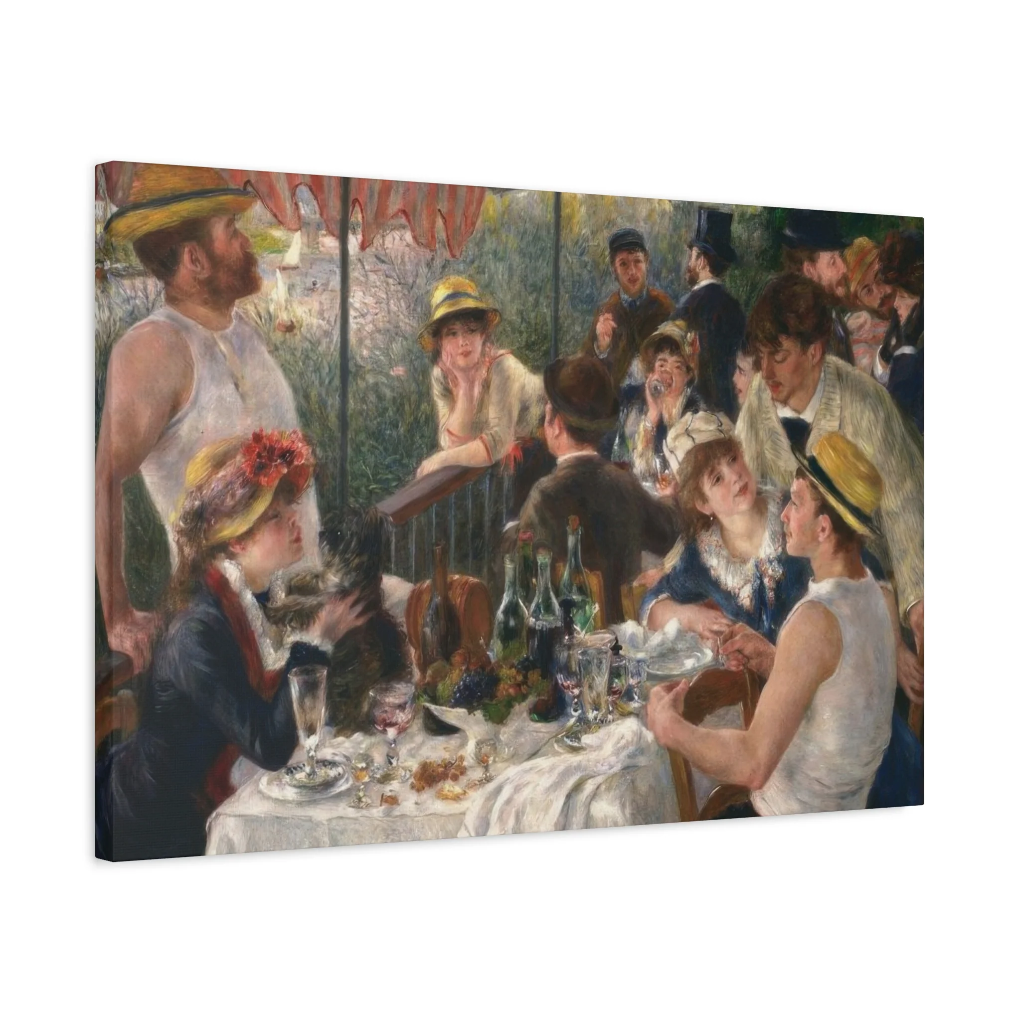 Luncheon Of The Boating Party Impression Wall Art & Canvas Prints - Image 8