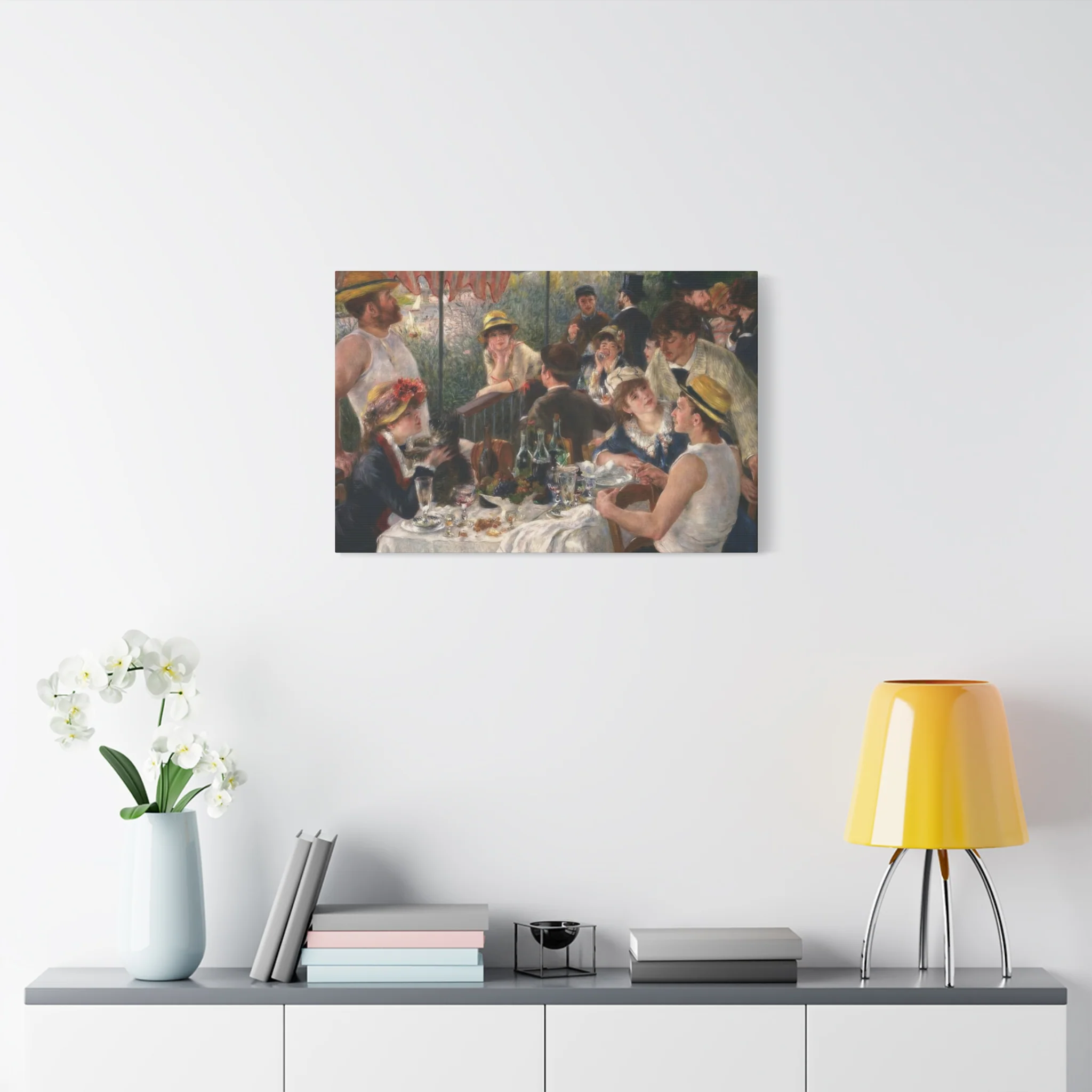 Luncheon Of The Boating Party Impression Wall Art & Canvas Prints - Image 9