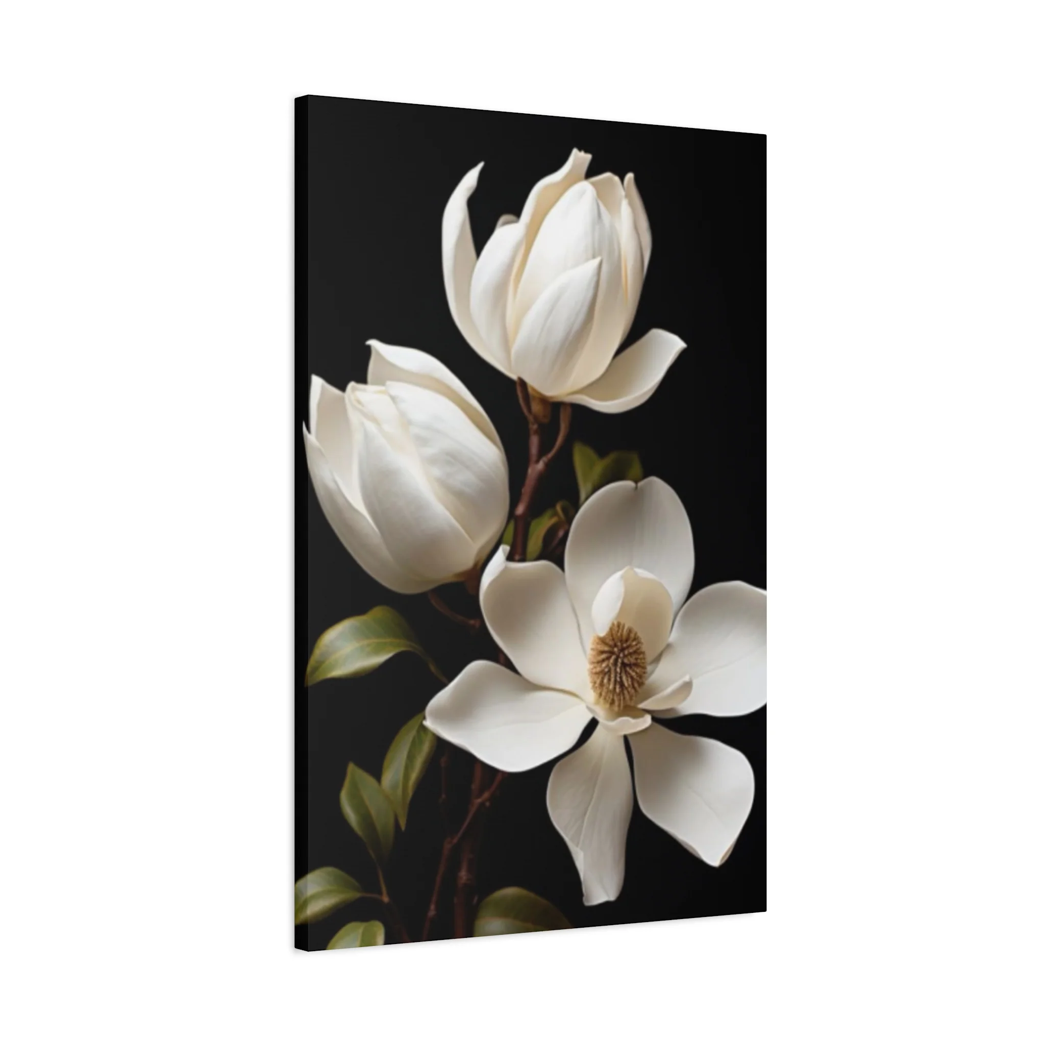 Magnolia Flower Family Painting Wall Art & Canvas Prints - Image 8
