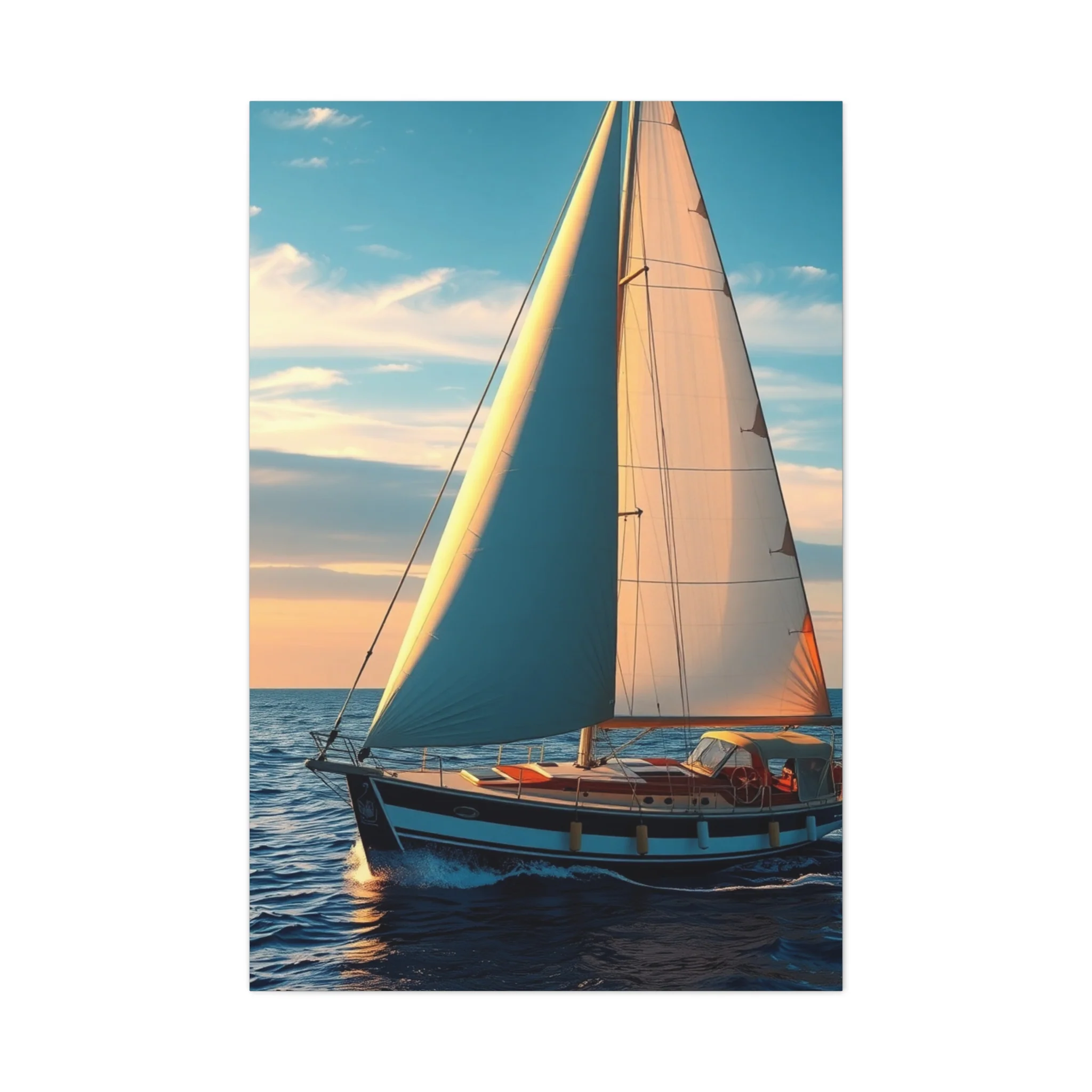 Maritime Symphony Canvas - Image 4