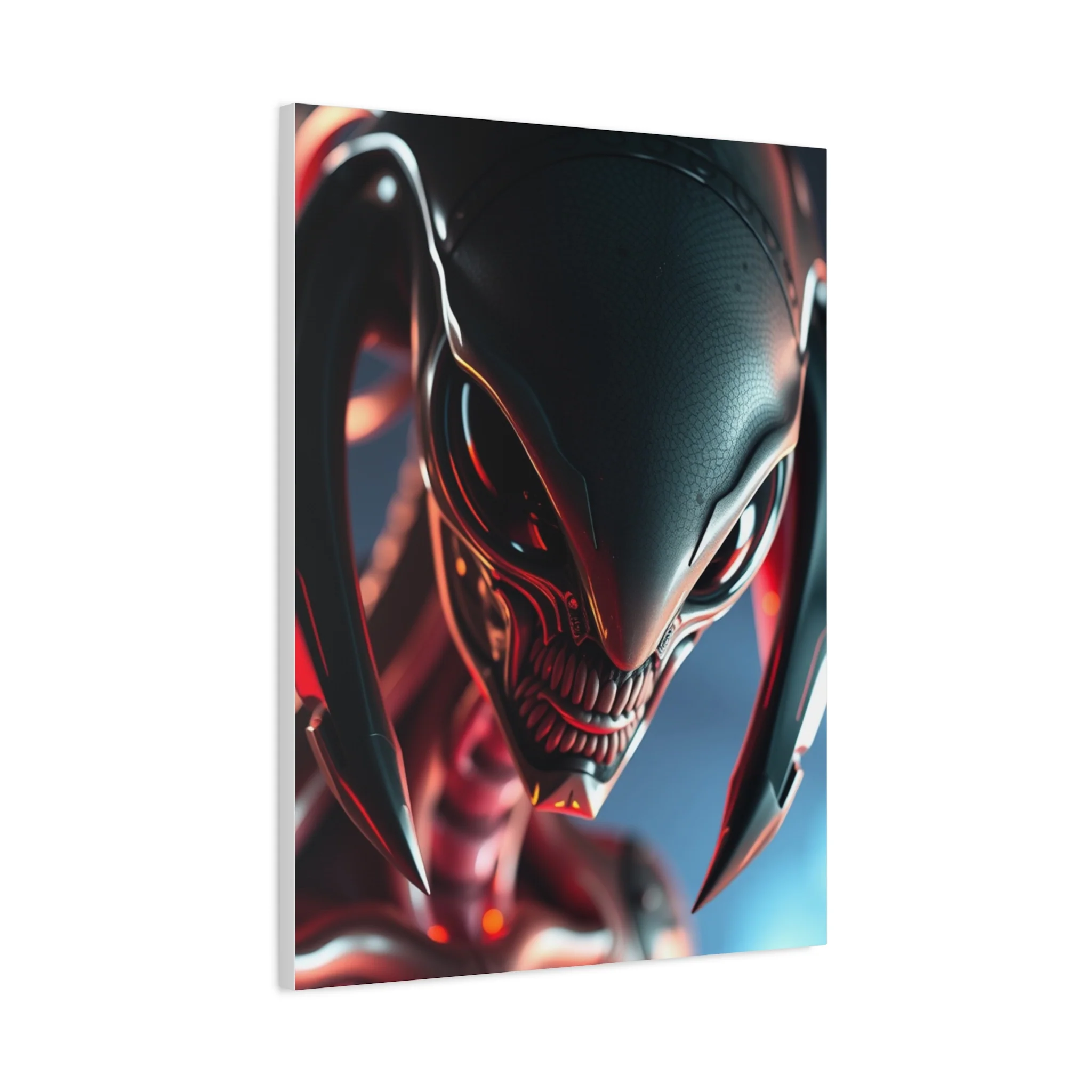 Masterpiece Alien Art Vision Wall Art & Canvas Print - Image 5