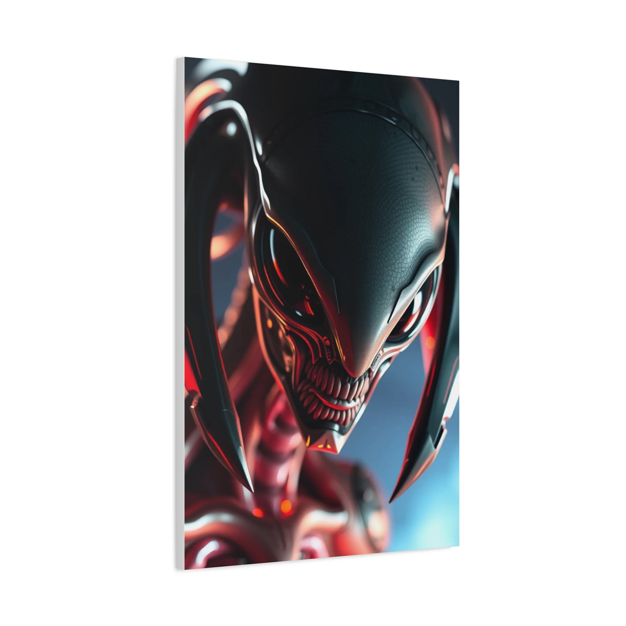 Masterpiece Alien Art Vision Wall Art & Canvas Print - Image 8