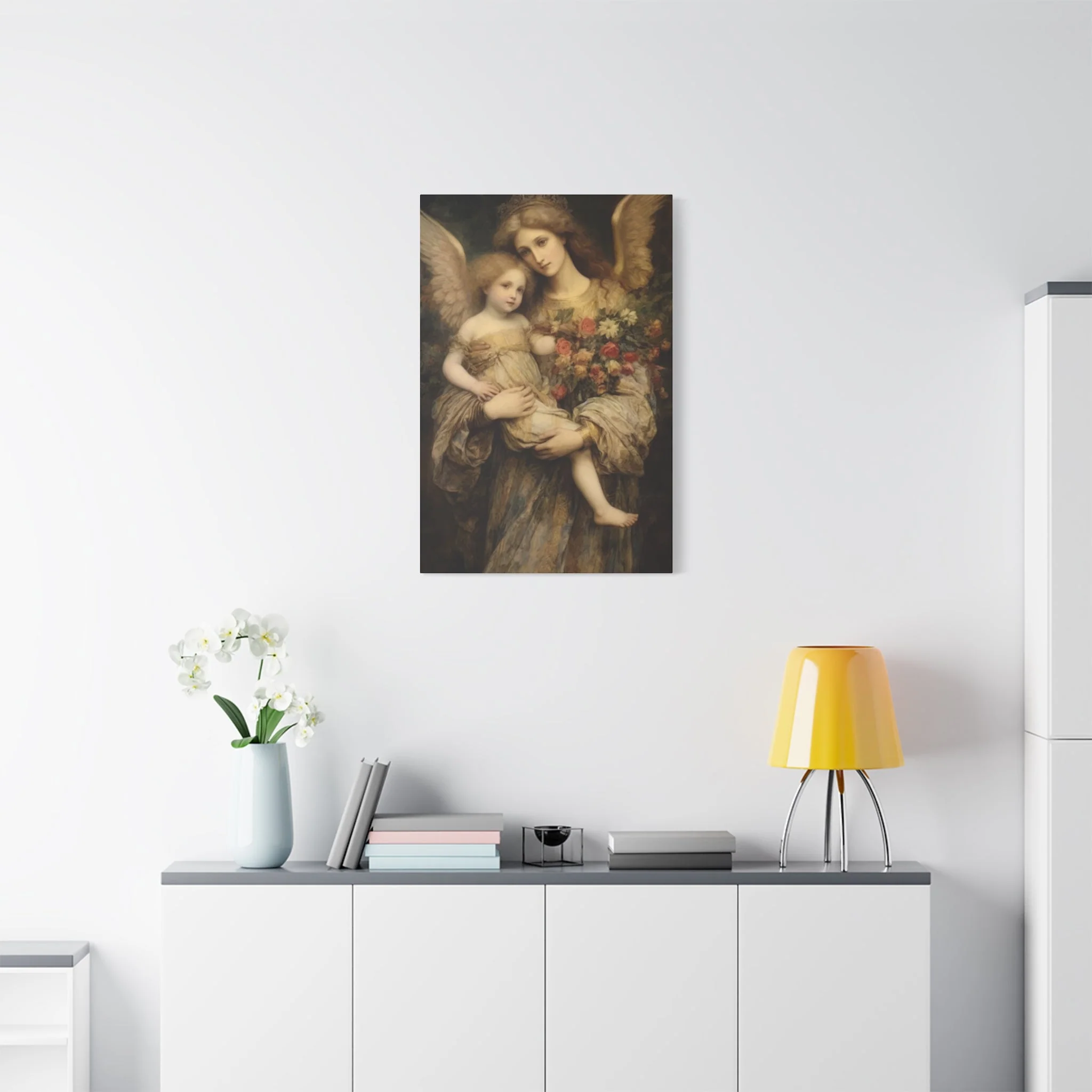 Angel Mom and Baby Wall Art & Canvas Prints - Image 11