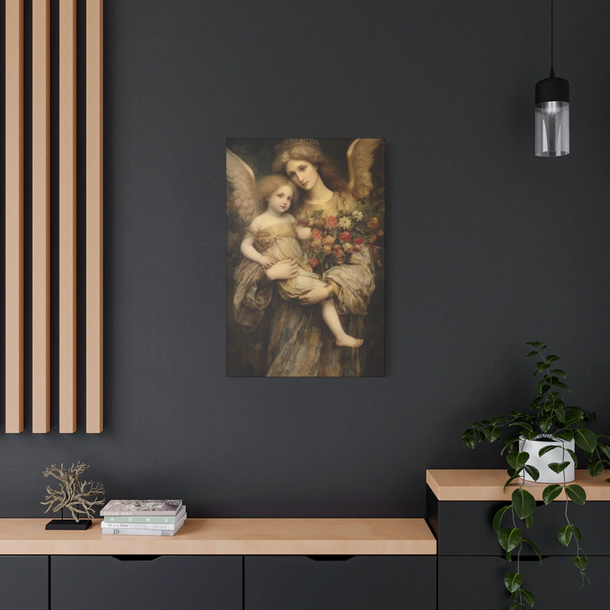 Angel Mom and Baby Wall Art & Canvas Prints - Image 12