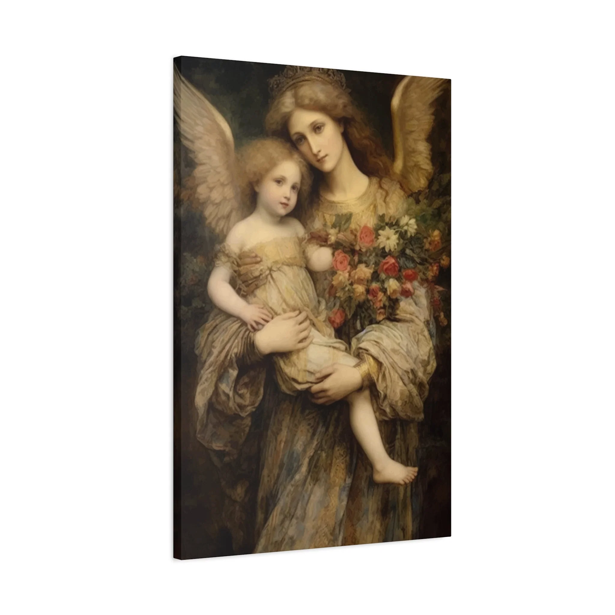 Angel Mom and Baby Wall Art & Canvas Prints - Image 3