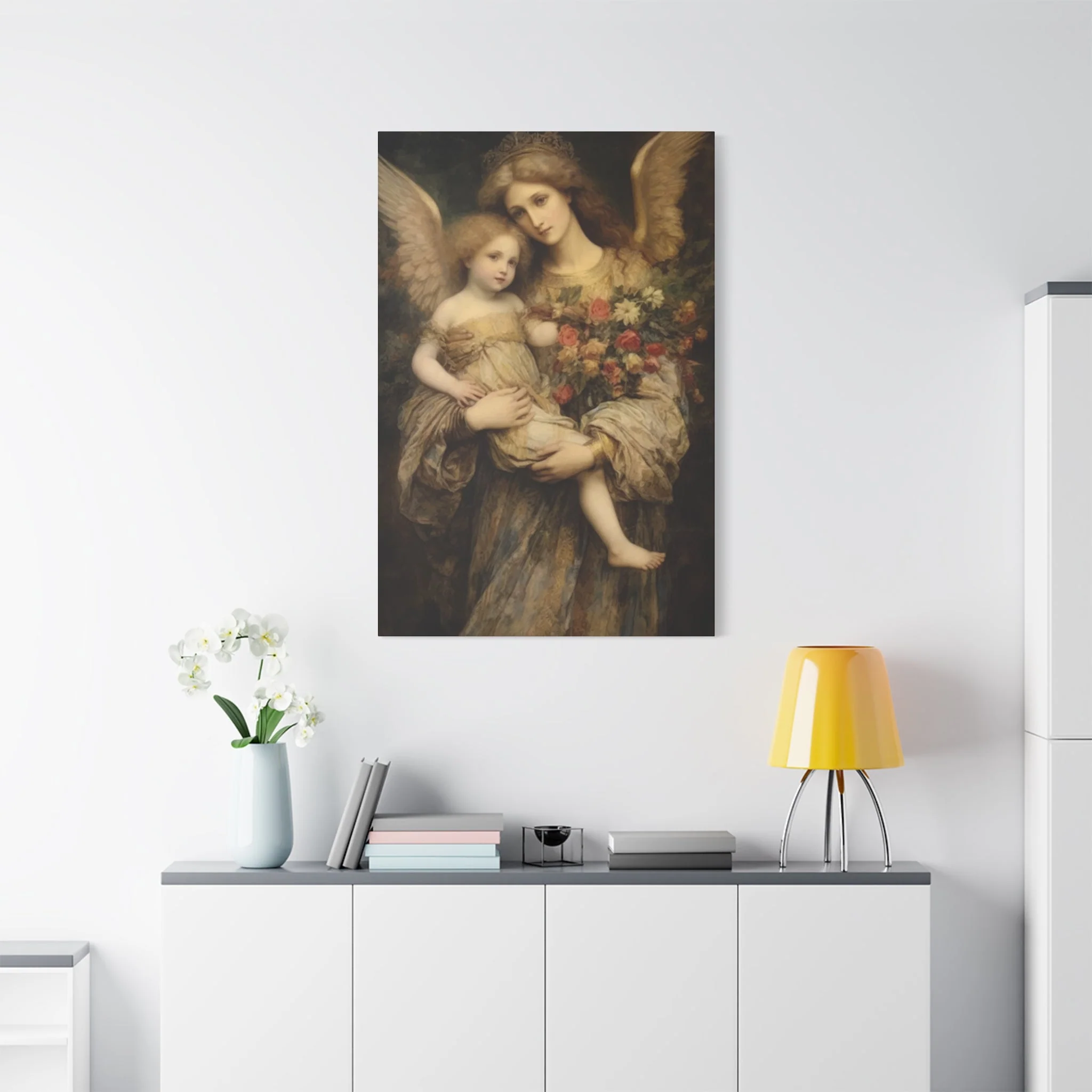 Angel Mom and Baby Wall Art & Canvas Prints - Image 5