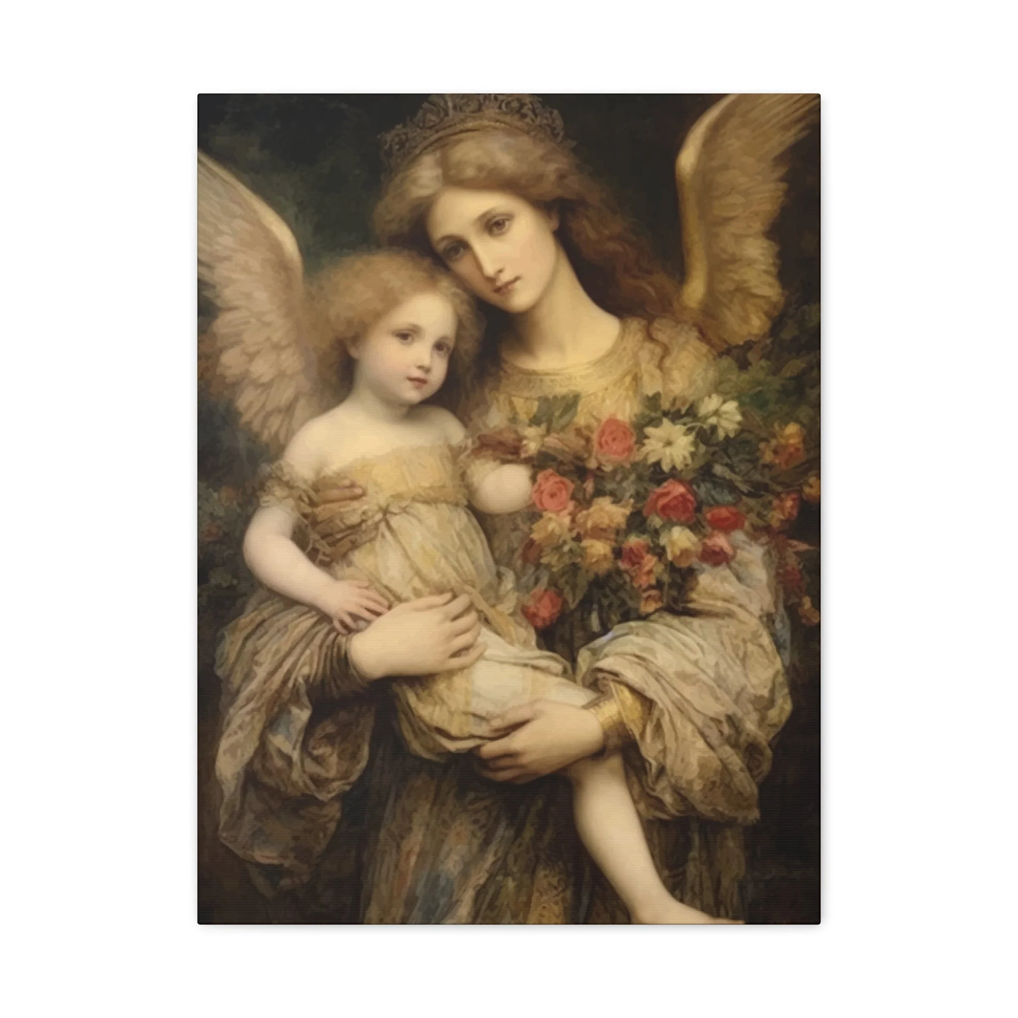 Angel Mom and Baby Wall Art & Canvas Prints - Image 7