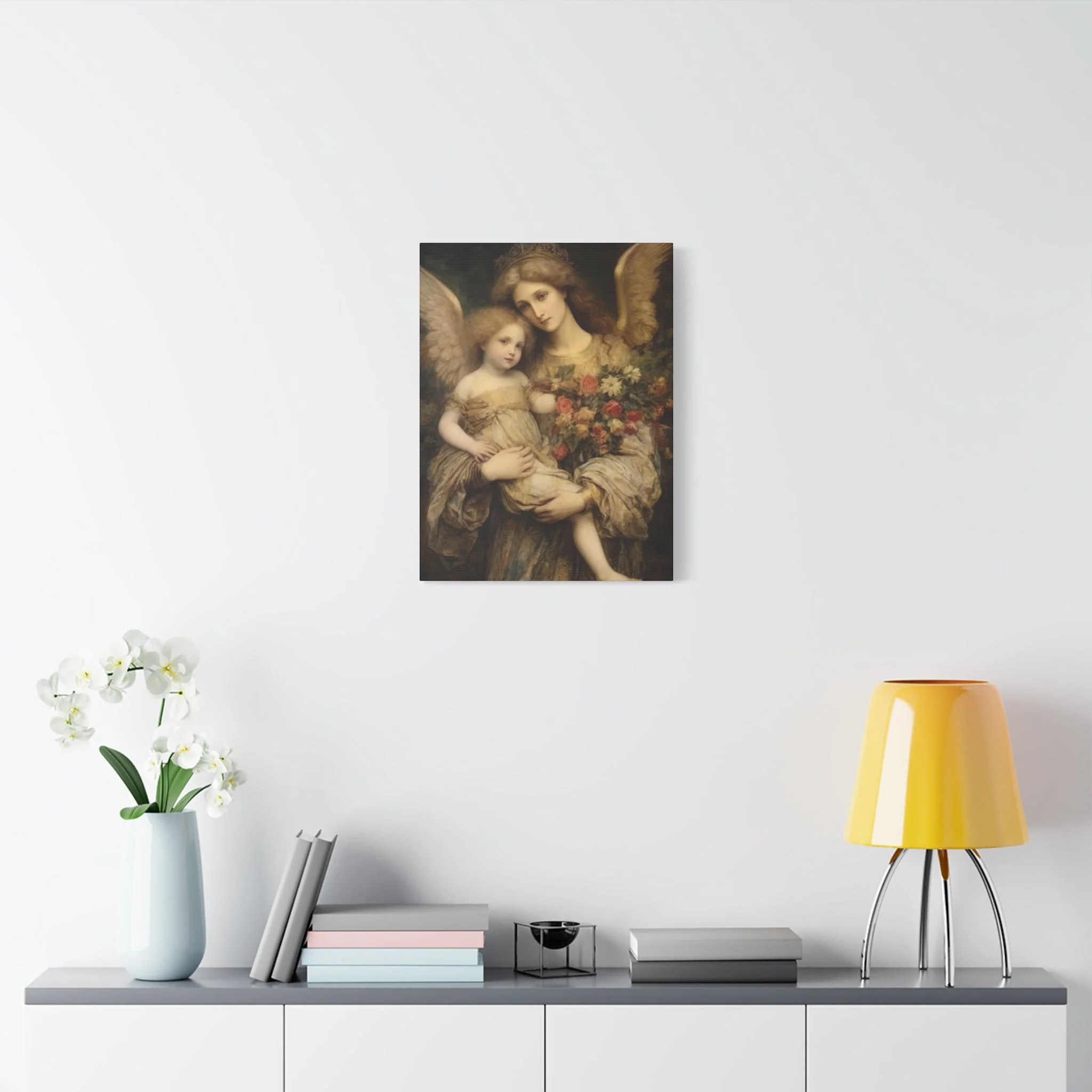 Angel Mom and Baby Wall Art & Canvas Prints - Image 8