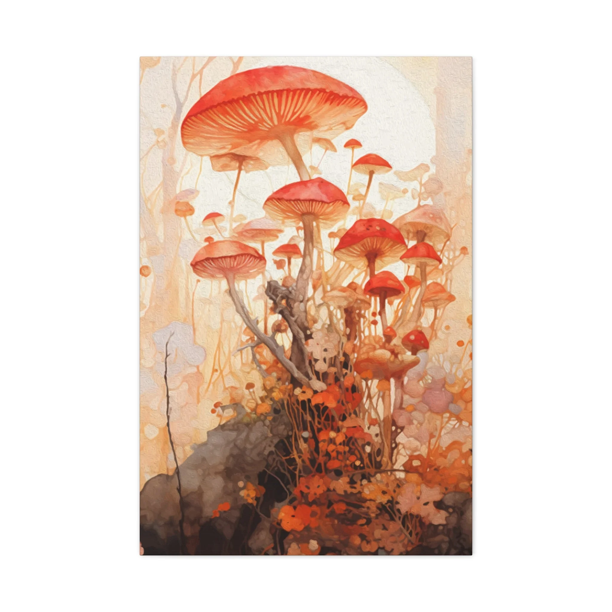 Mushroom Family Wall Art & Canvas Prints - Image 4
